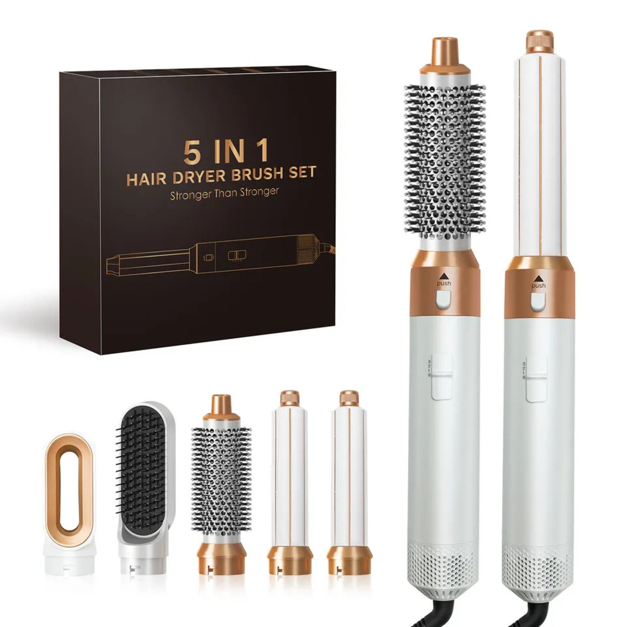 GLATO Multihaarstyler Airstyler, Haarstyler, Haarstyling Set, Lockenstab