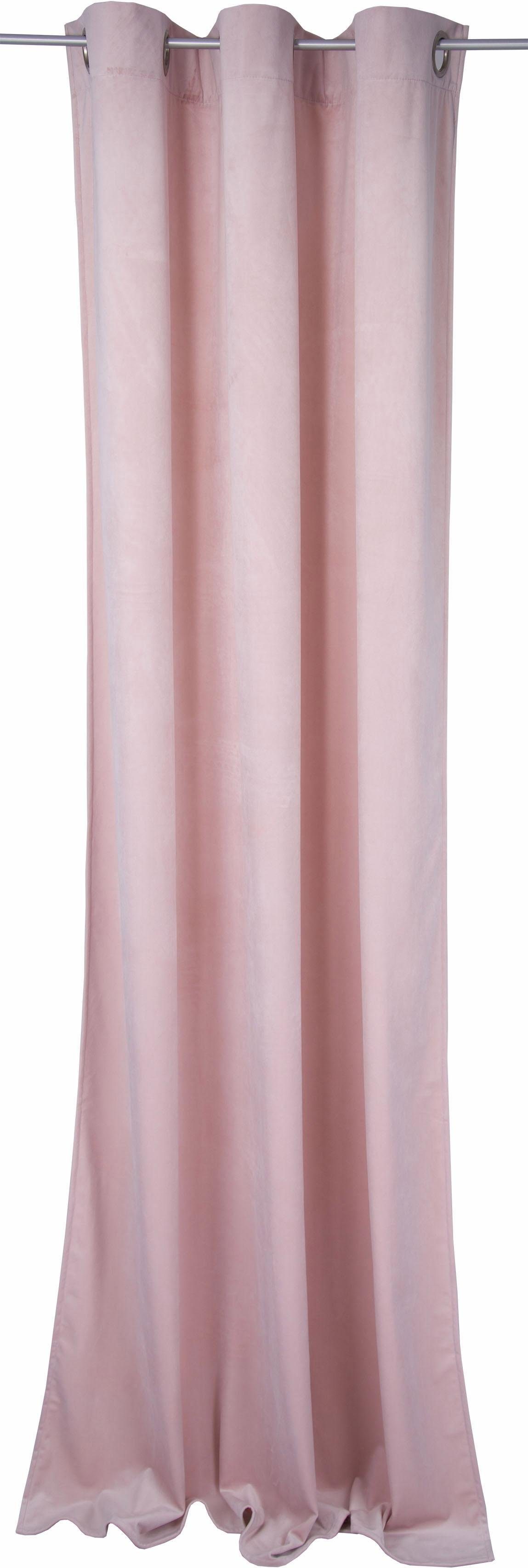 TOM TAILOR HOME Vorhang FRENCH VELVET (1 St), Ösen, blickdicht, HxB: 245x135. € 57,99