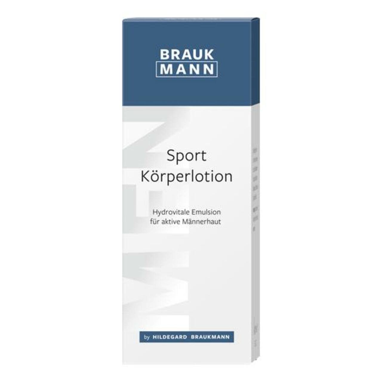 Hildegard Braukmann Bodylotion BRAUKMANN Sport Körperlotion, Lifting-Effekt & Straffung – Mikroproteine und Nia