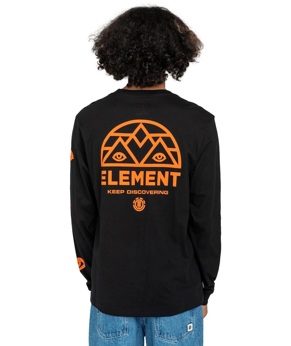 Element flint Langarmshirt Element Adult Herren black Disco Langarmshirt