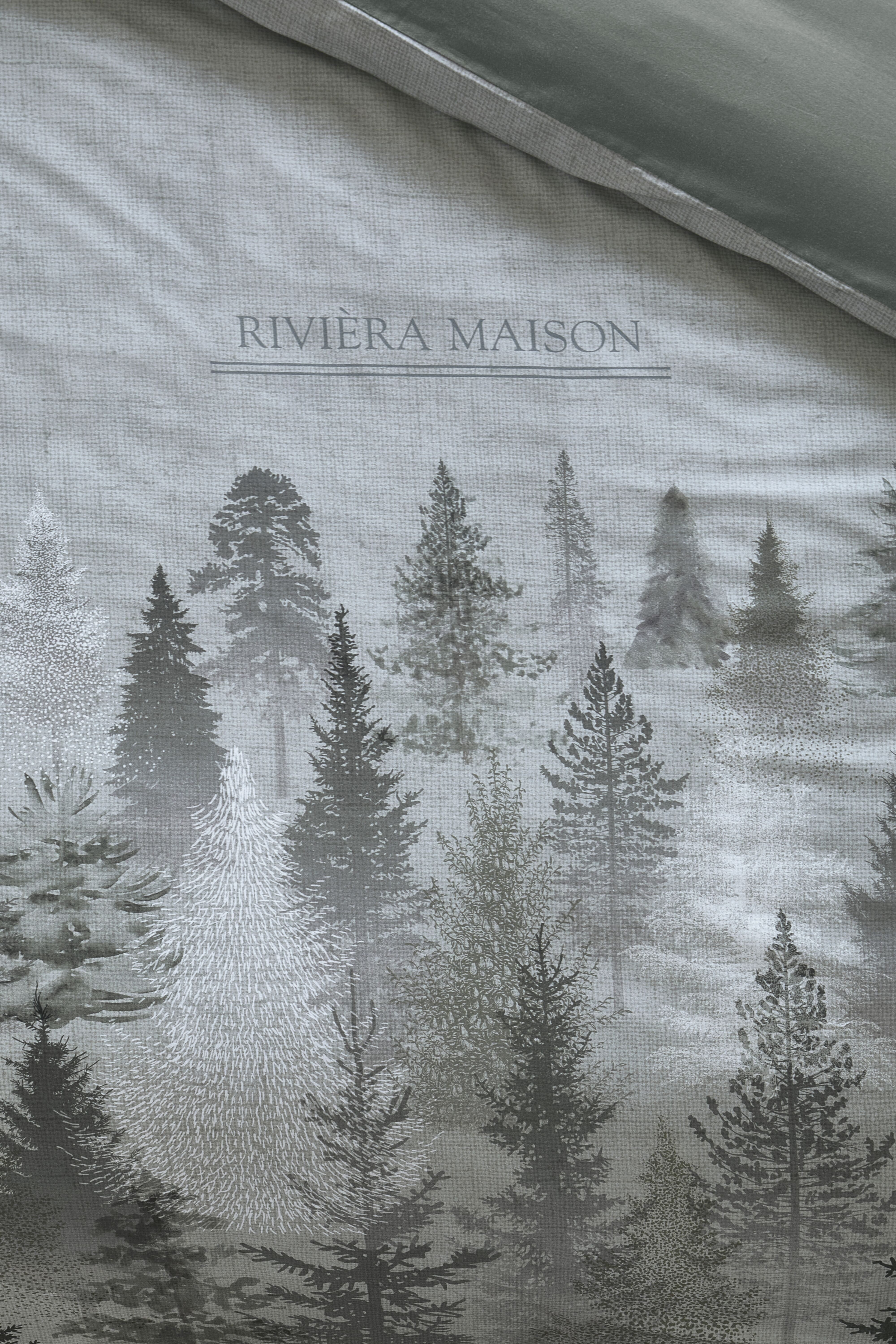 Rivièra Maison Bettwäsche Rivièra Maison, Bettwäsche Set, Foggy Forest, 2 t günstig online kaufen