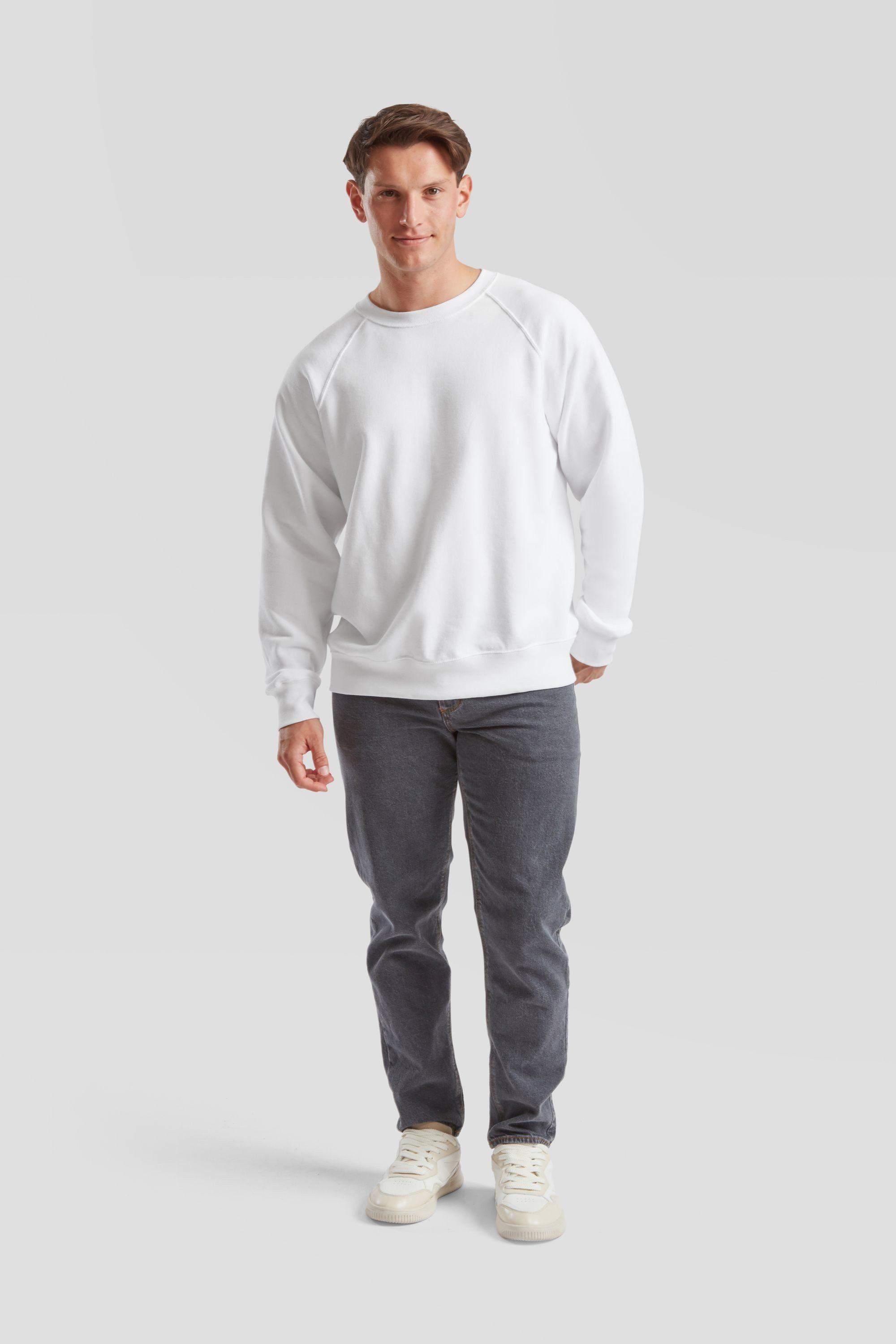 Fruit of the Loom Sweatshirt Classic Raglan Sweat – Bild 2 von 5