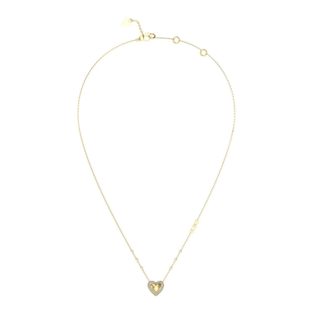 Guess Kette mit Anhänger Geliebte vergoldete günstig online kaufen