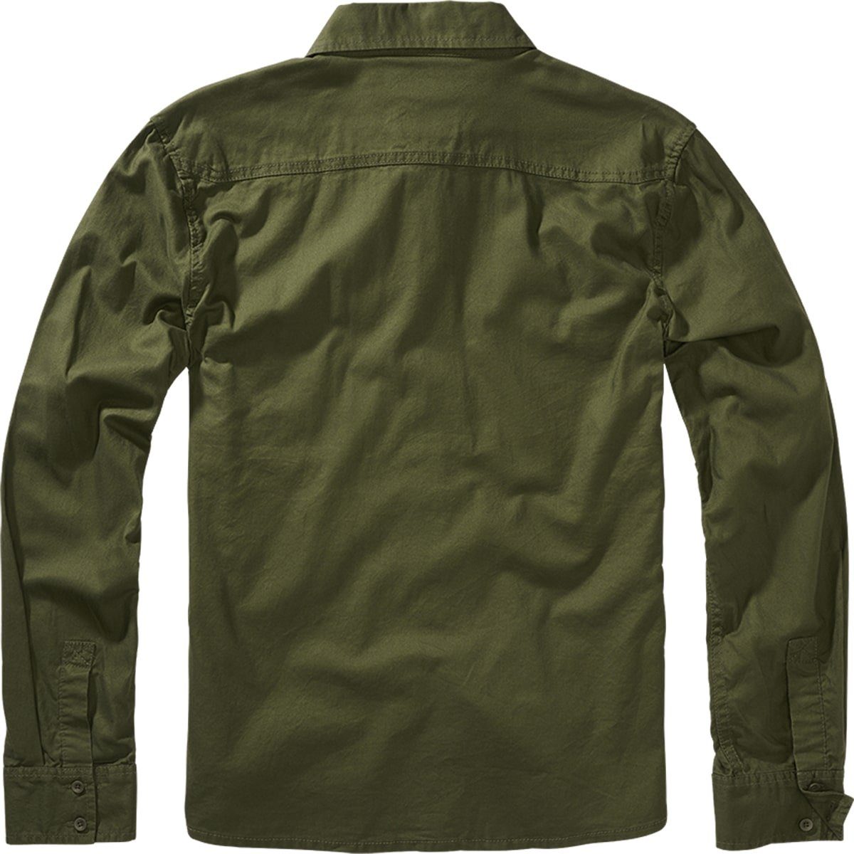 Grün-Schwarz Outdoorhemd Shirt Brandit Check Brandit Herren Langarm
