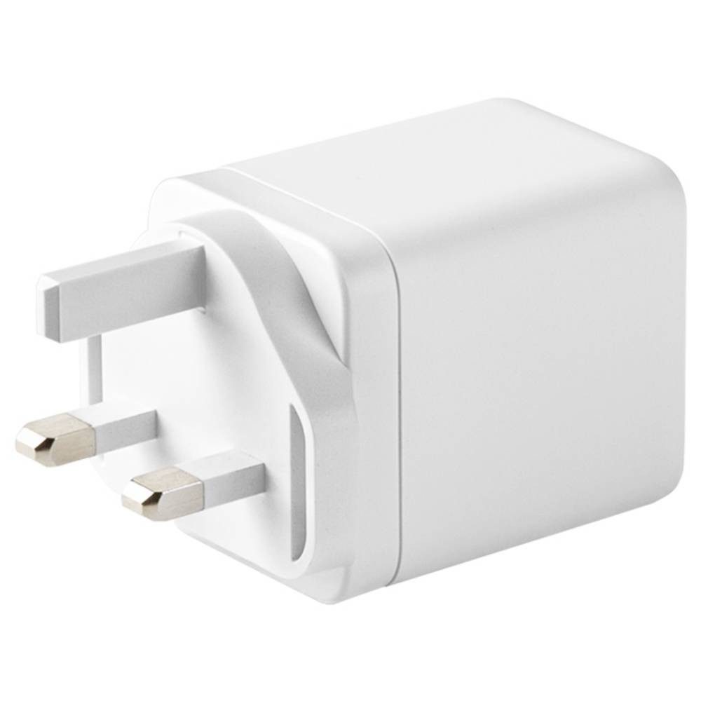 SKROSS Power Charger Combo+ 100W UK USB Ladegerät 100 W 2x USB-C®, 1x USB-A USB-Ladegerät (USB Power Delivery (USB-PD), GaN)