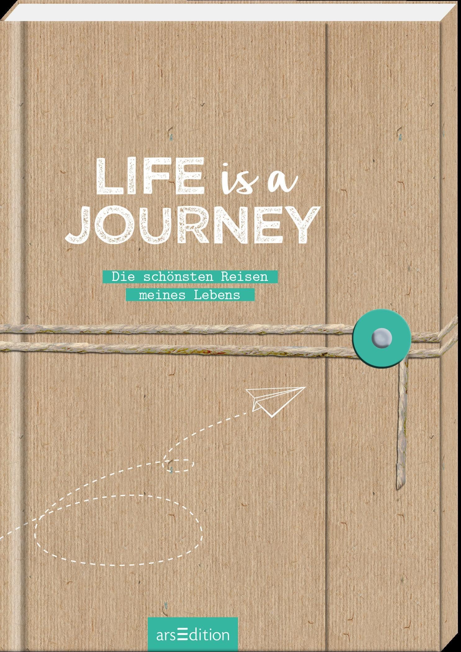 Ars Edition Notizbuch Life is a Journey