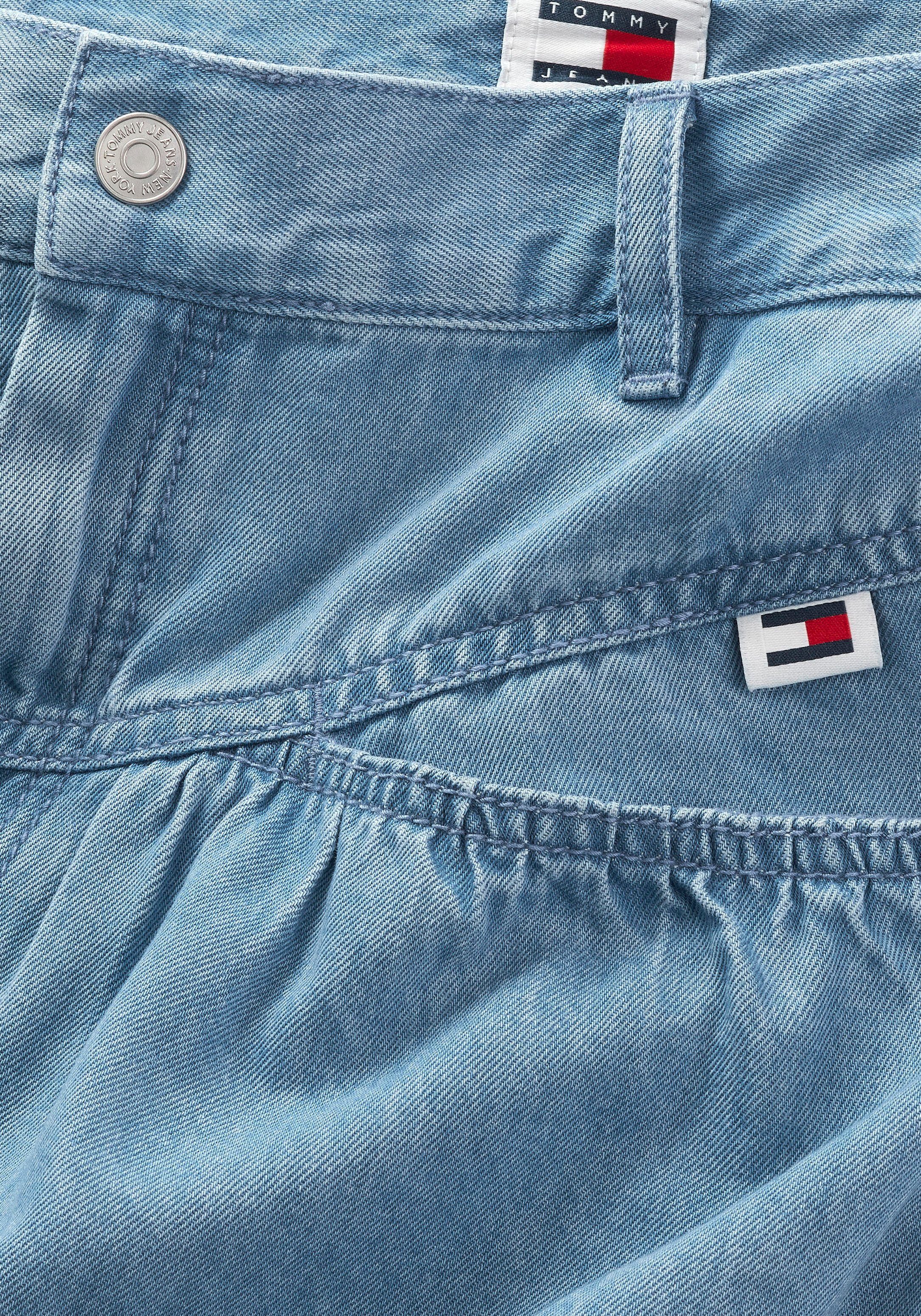 Jeans MINI mit Bleistiftrock CHAMBRAY TJW SKIRT Logopatch Tommy