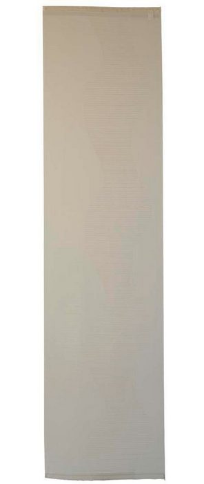 Schiebegardine Tabio HOMING Klettband (1 St) transparent modern Wohnzimmer Schlafzimmer