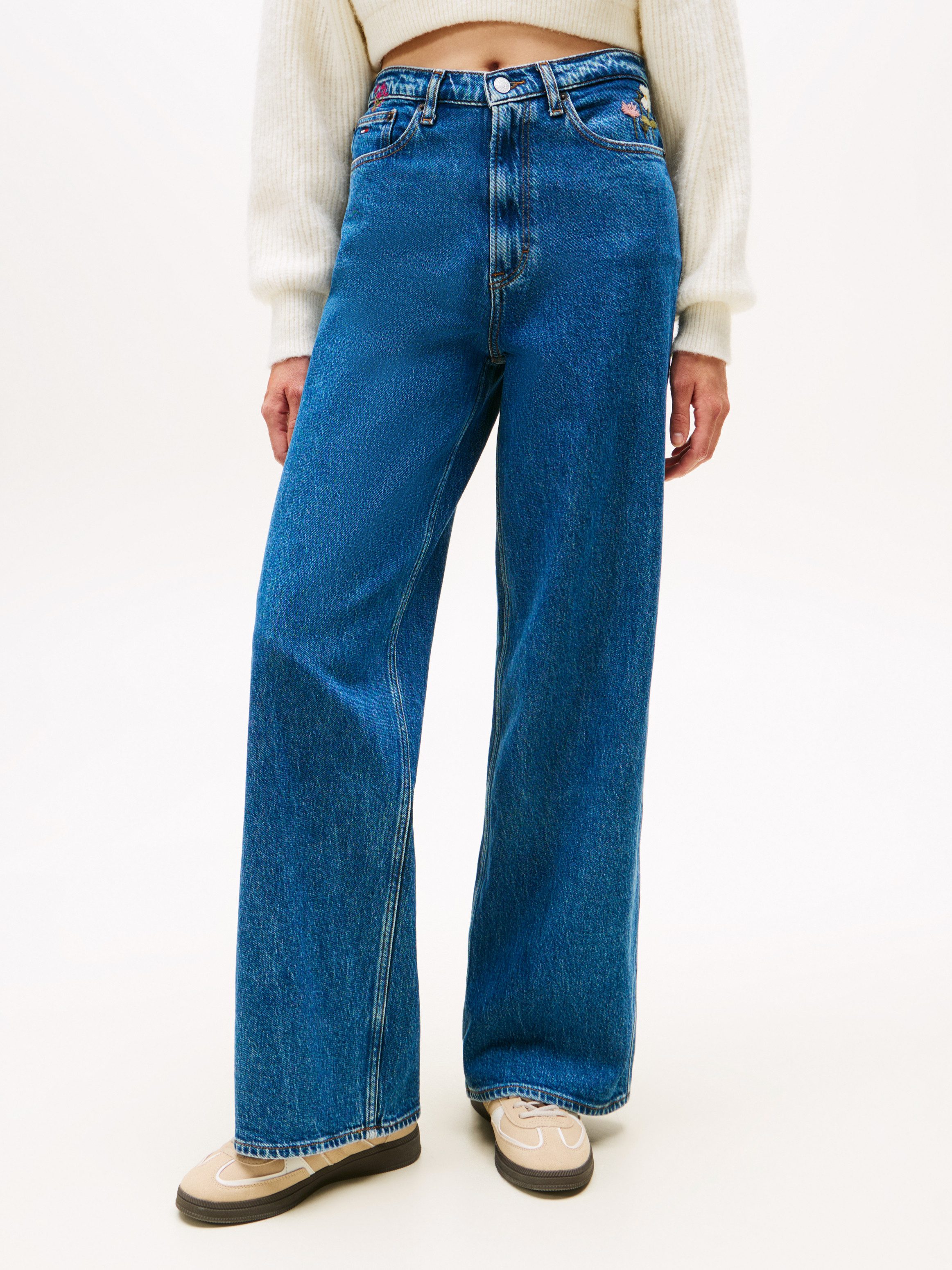 Tommy Jeans Loose-fit-Jeans CLAIRE HR WD günstig online kaufen