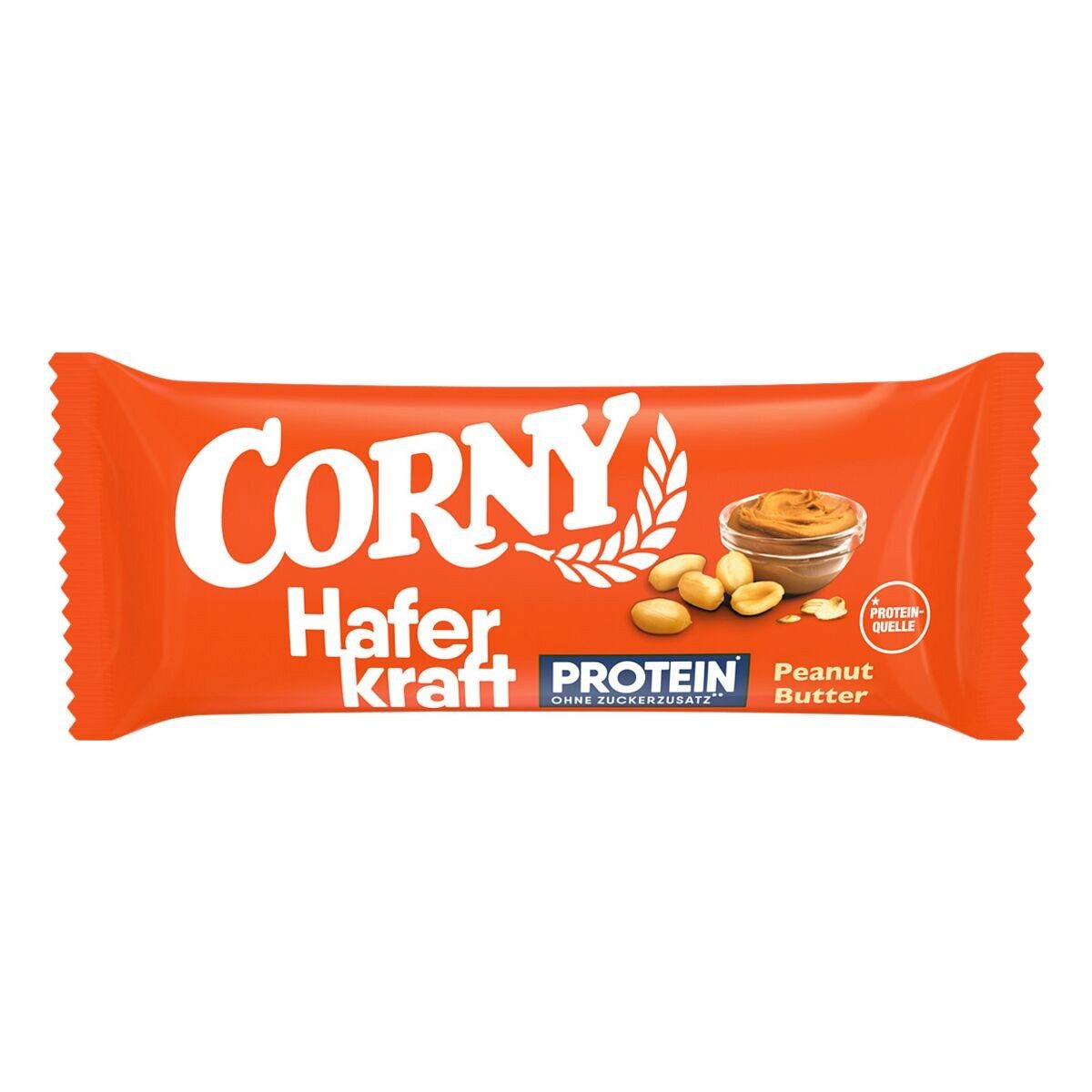 CORNY Peanut Butter Riegel, Haferriegel, 3x 40 g