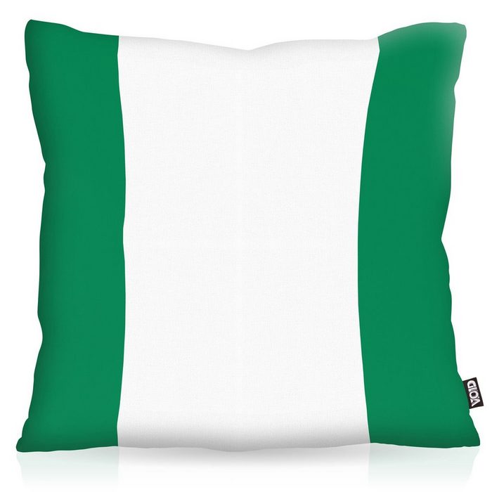Kissenbezug VOID Sofa-Kissen Nigeria WM Flagge Fahne Fan-Outdoor Flag Afrika