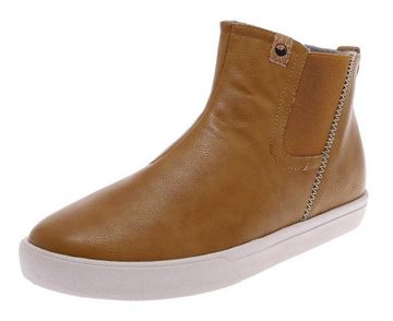 SAOLA YAMBA Camel Damen Hi-Top Sneaker Braun Sneaker VEGAN