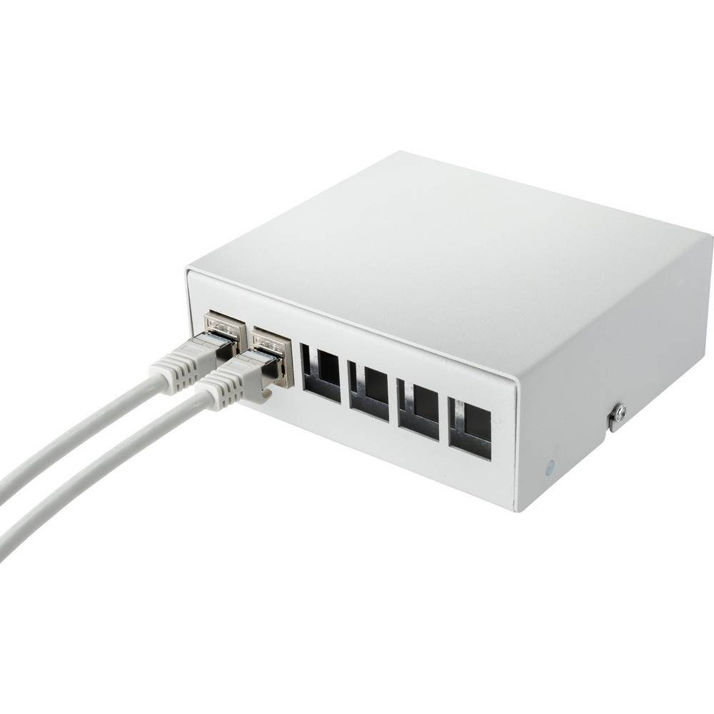 Renkforce Konsolidierungspunkt-Box für 6x Keystone-Module RF-4532672 Netzwerk-Patch-Panel