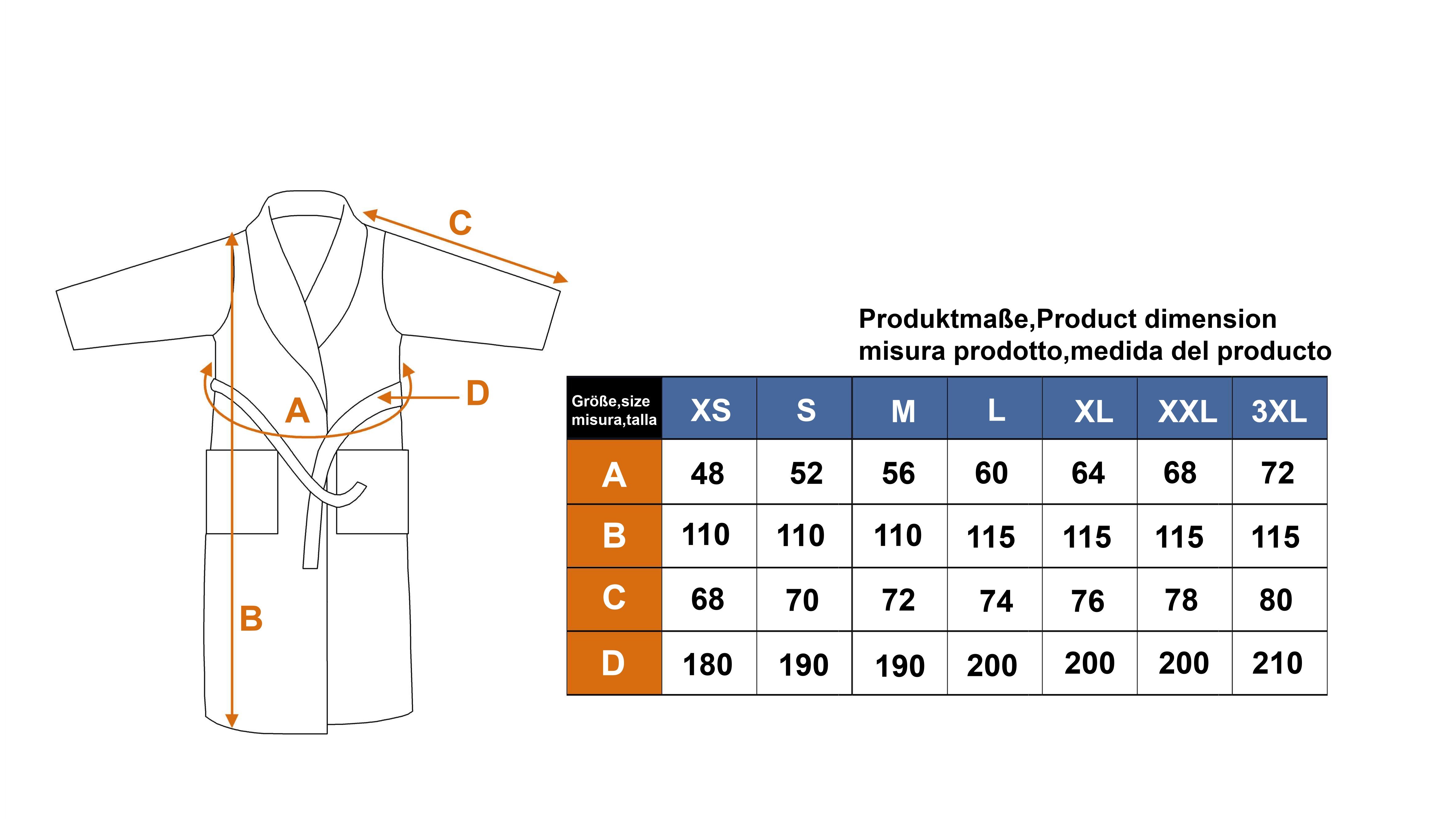 OTTO home Unisex-Bademantel Lillou Kimono, ideal für Sauna & Spa, Hotelbademantel, Morgenmantel, Midilänge, Microfaser, Kimono-Kragen, Gürtel, kuschelig weicher Fleece, plüsch, für Damen und Herren, XS-3XL