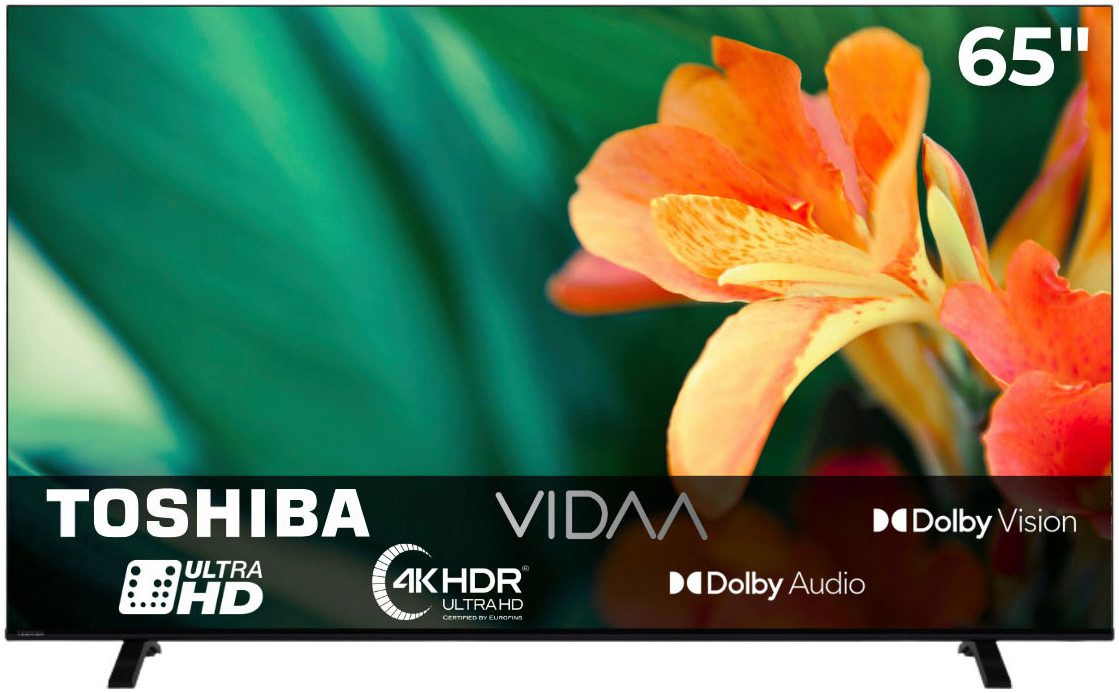 Toshiba 65UV1563DD DLED-Fernseher (164 cm/65 Zoll, 4K Ultra HD, Smart-TV)