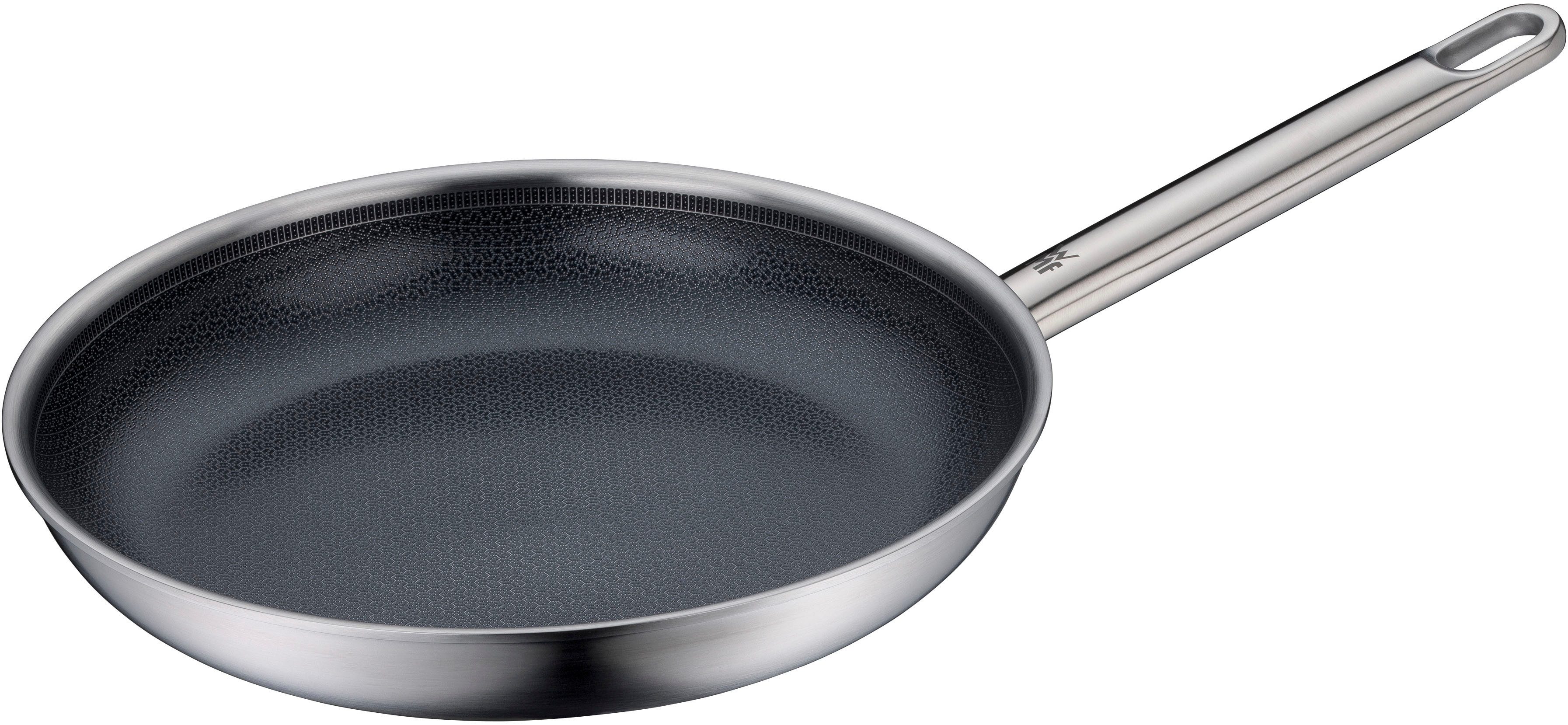 WMF Bratpfanne Ultimate Profi Resist, Edelstahl (1-tlg), Honeycomb-Wabenstruktur, backofenfest, Hohlgriff, Schüttrand