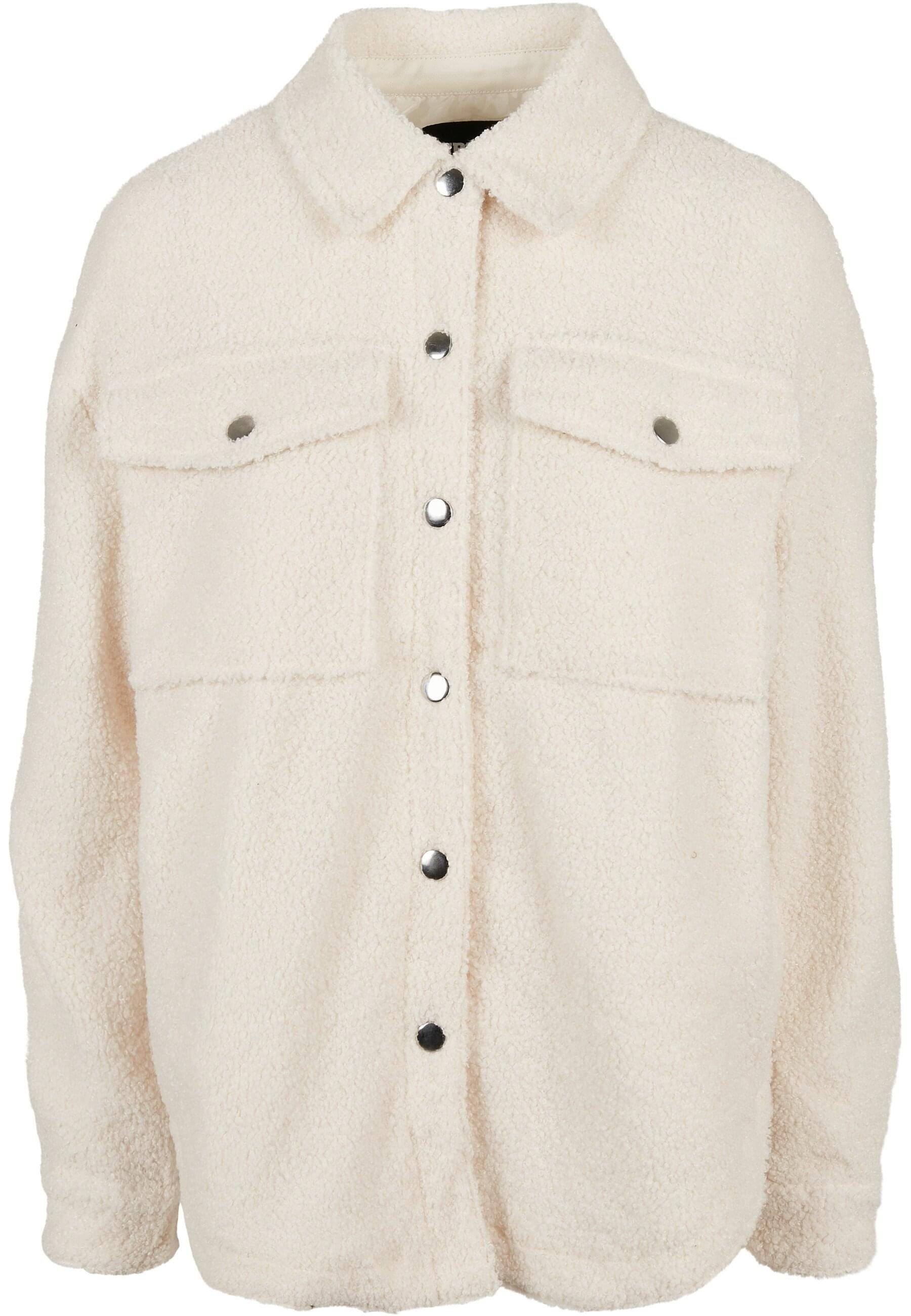 Damen URBAN Overshirt (1-tlg) Sherpa Langarmhemd whitesand Ladies CLASSICS