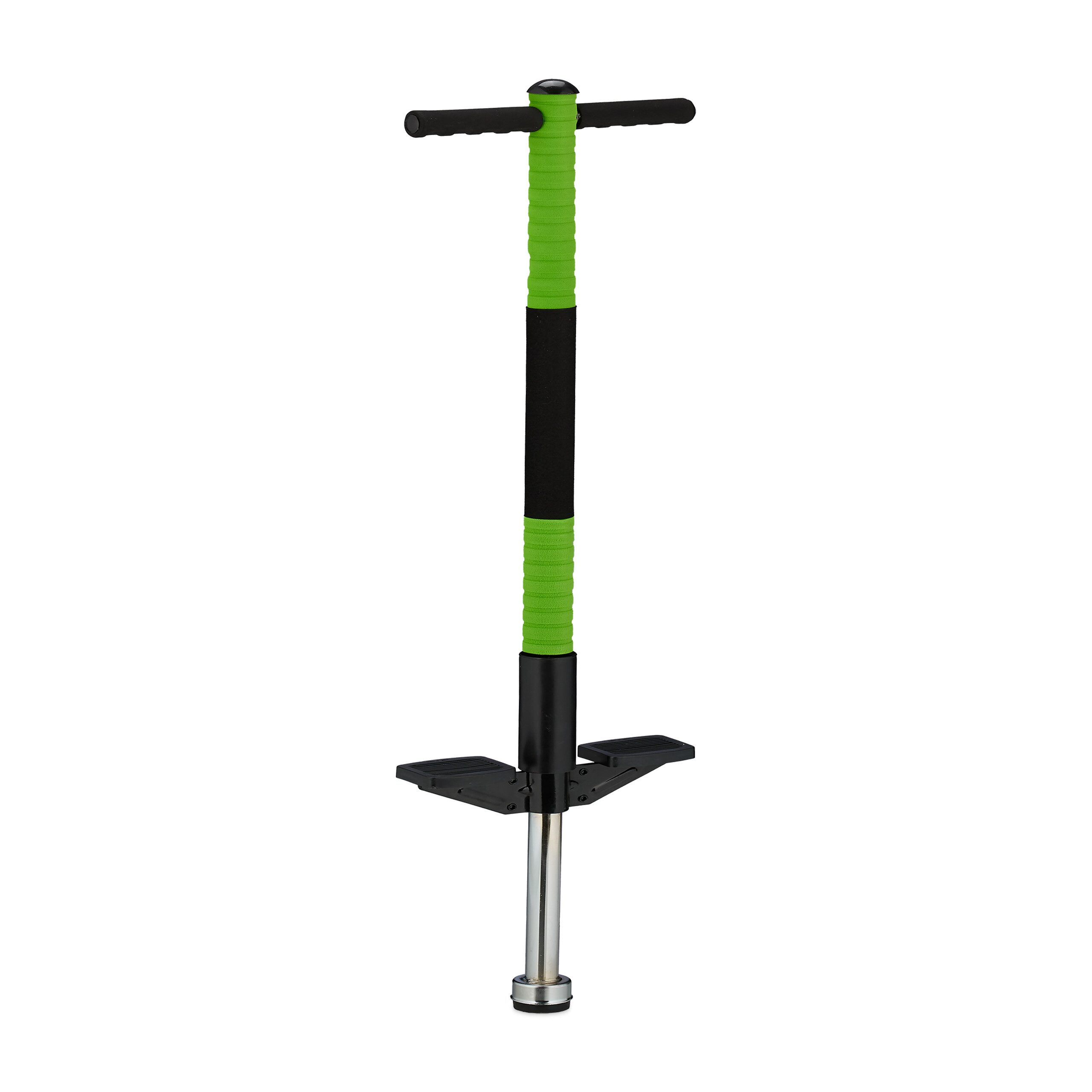 relaxdays Hüpfspielzeug Pogo Stick für Kinder bis 35 kg, grün günstig online kaufen