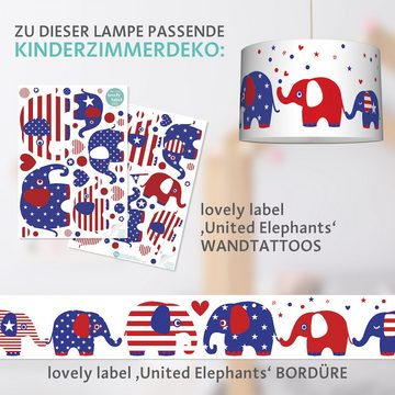 anna wand Pendelleuchte United Elephants Hängelampe, LED wechselbar
