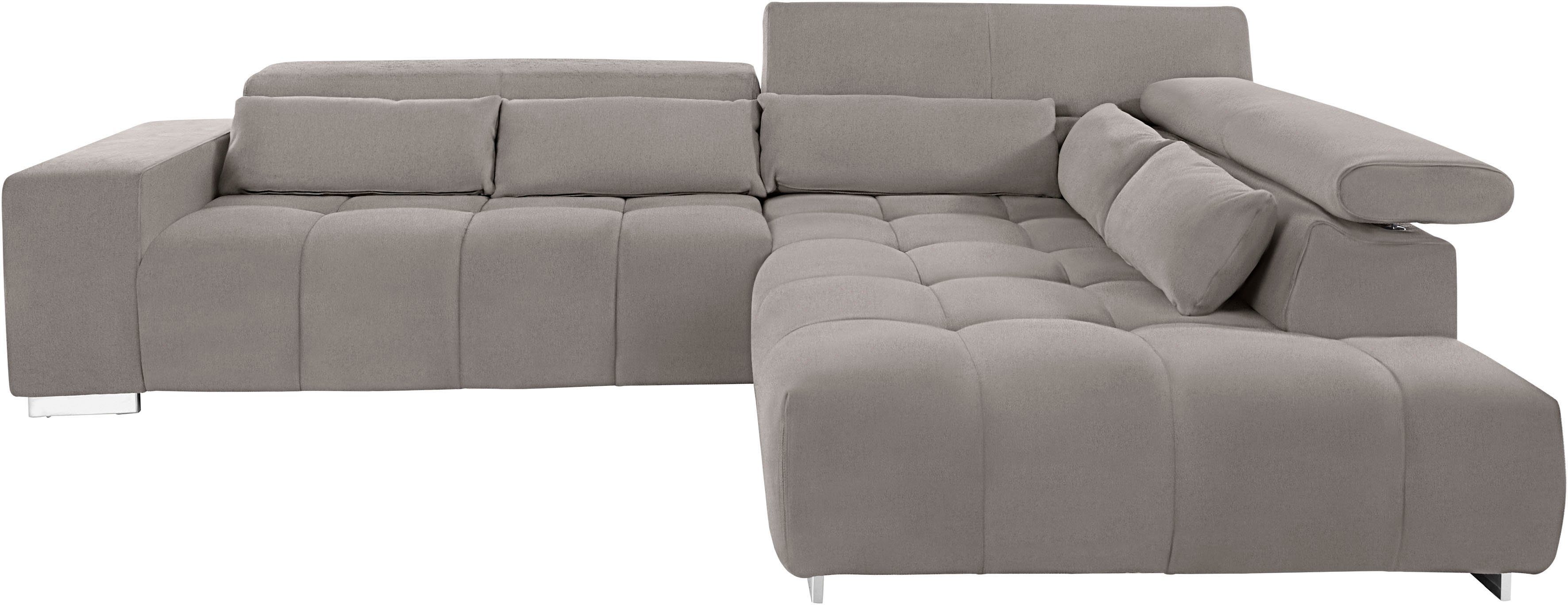COTTA Ecksofa Orion L-Form, mit Kopfteilverstellung günstig online kaufen