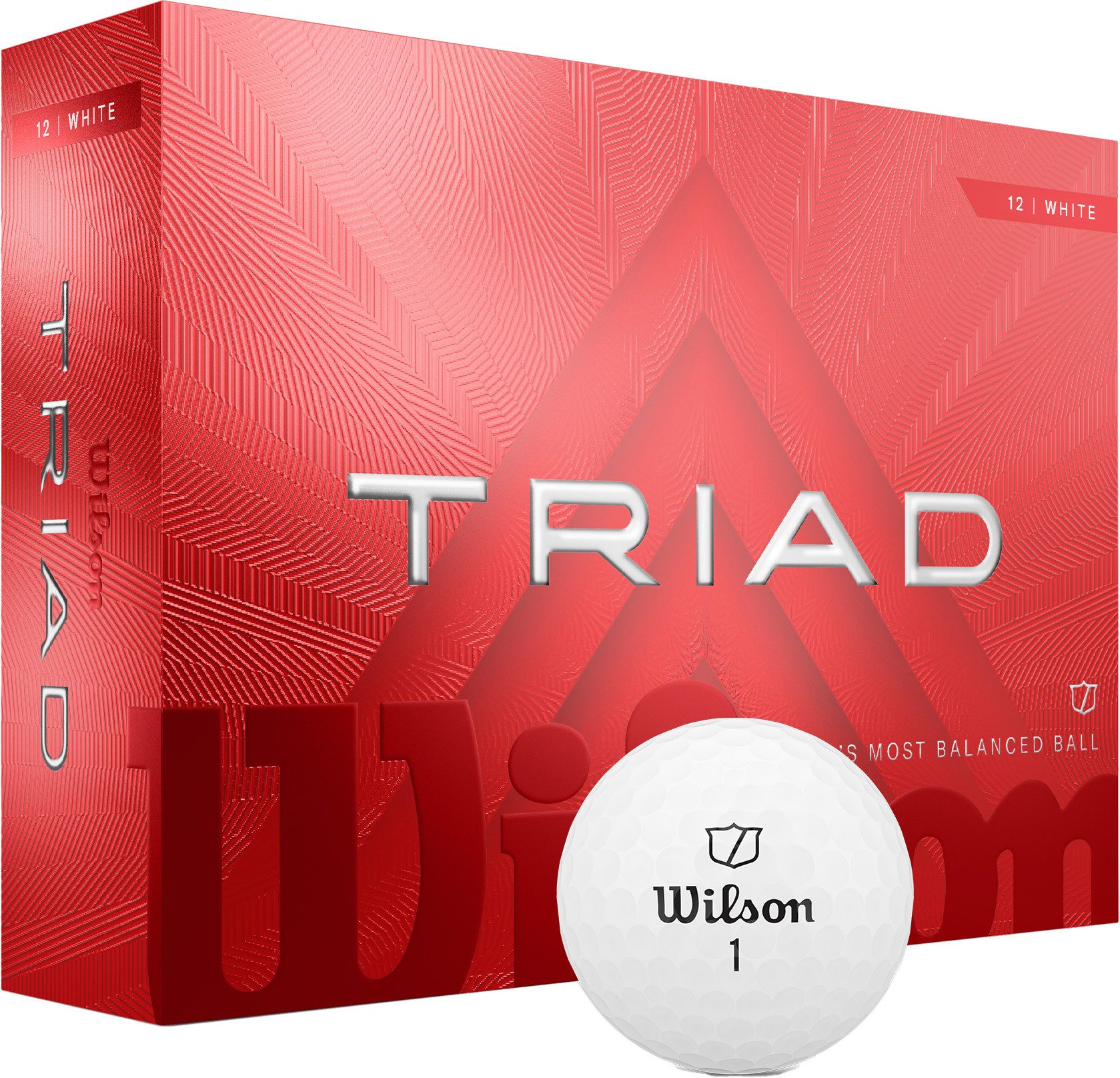 Wilson Golfball Wilson Triad Golf Ball 12 Stück