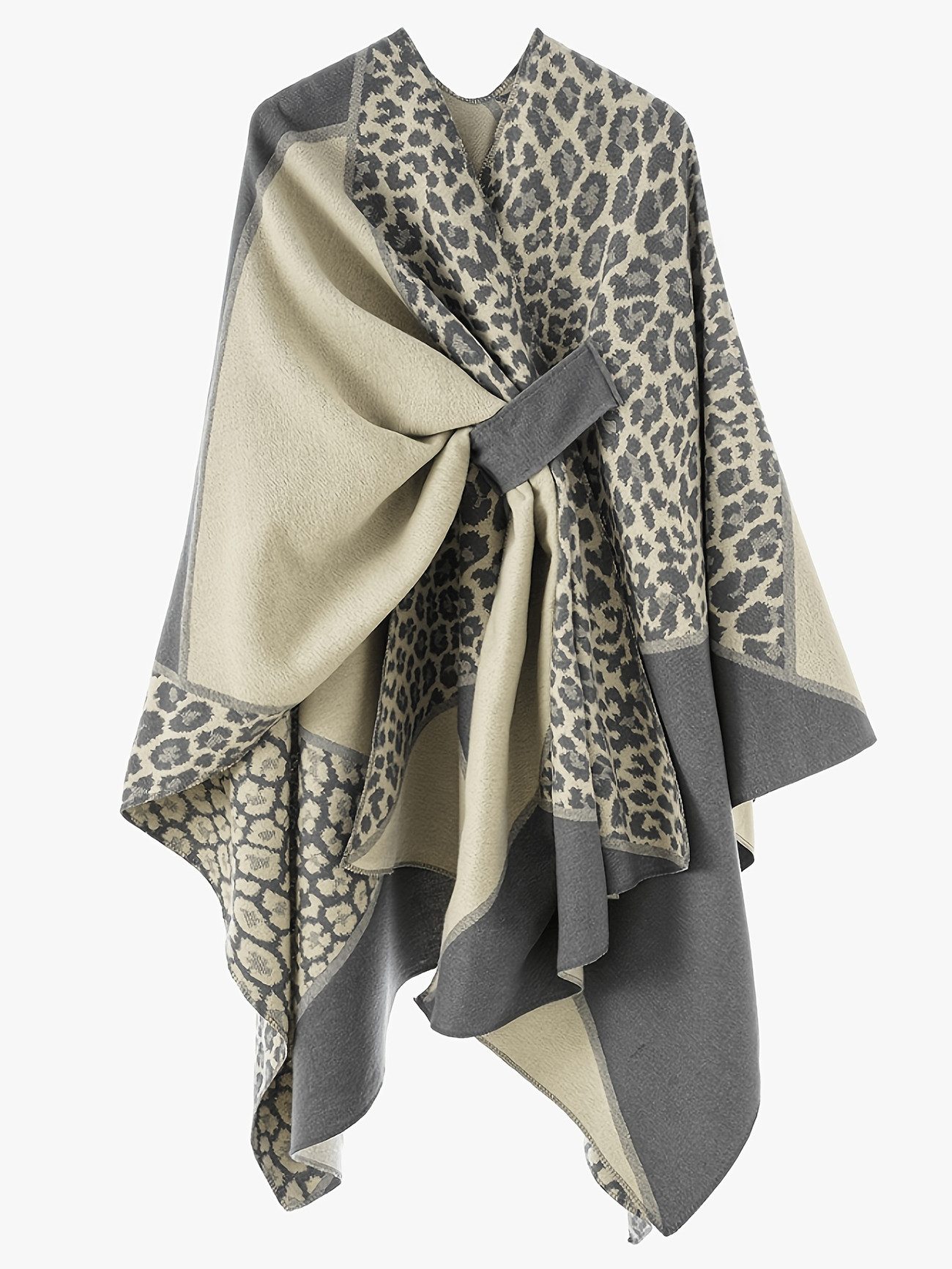 Oemmn Poncho Damen Schal,Poncho,Wärmender Schal für alle Jahreszeiten