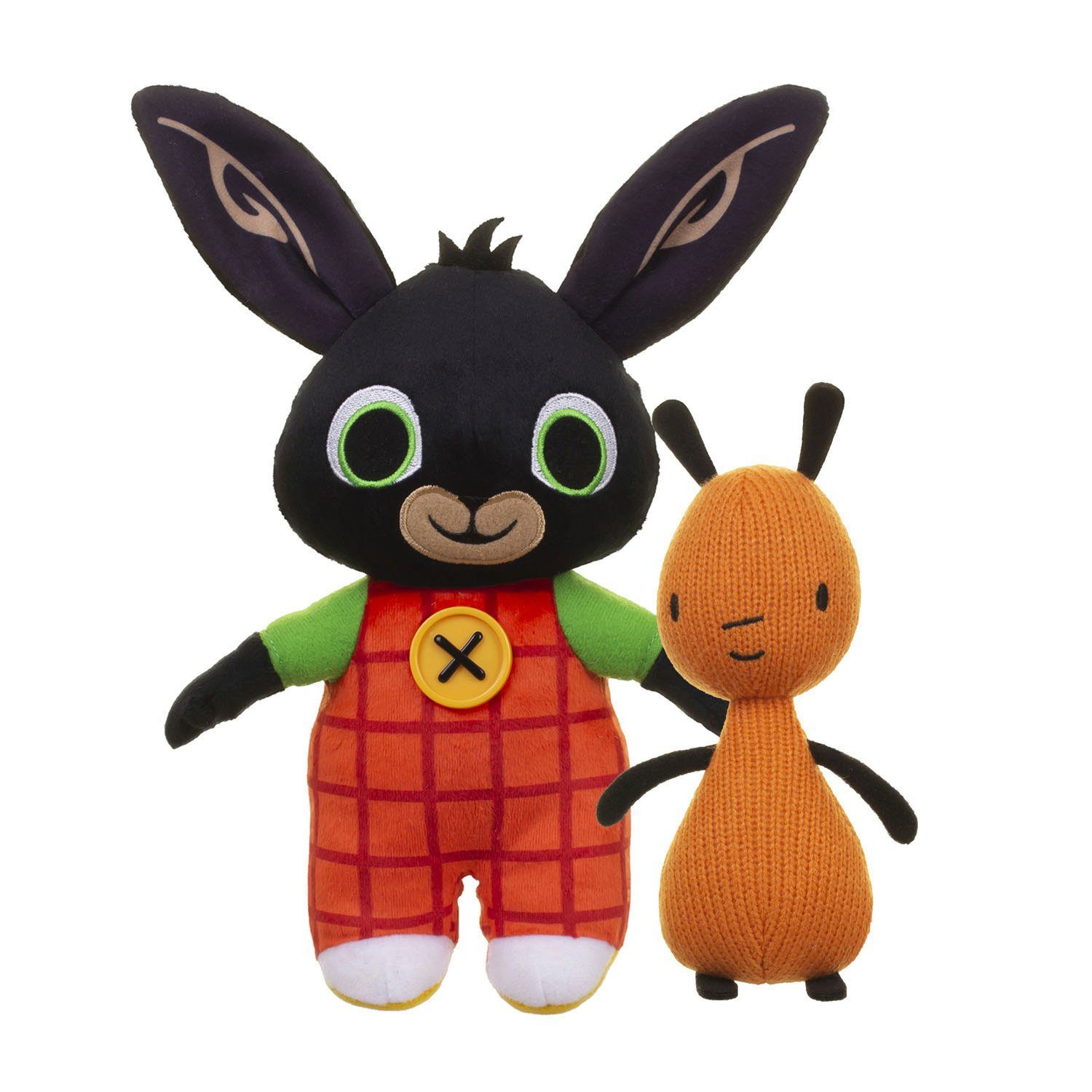 Golden Bear Kuscheltier 3597 (2-St), Bing und Flop Plüschtiere Maskottchen Set