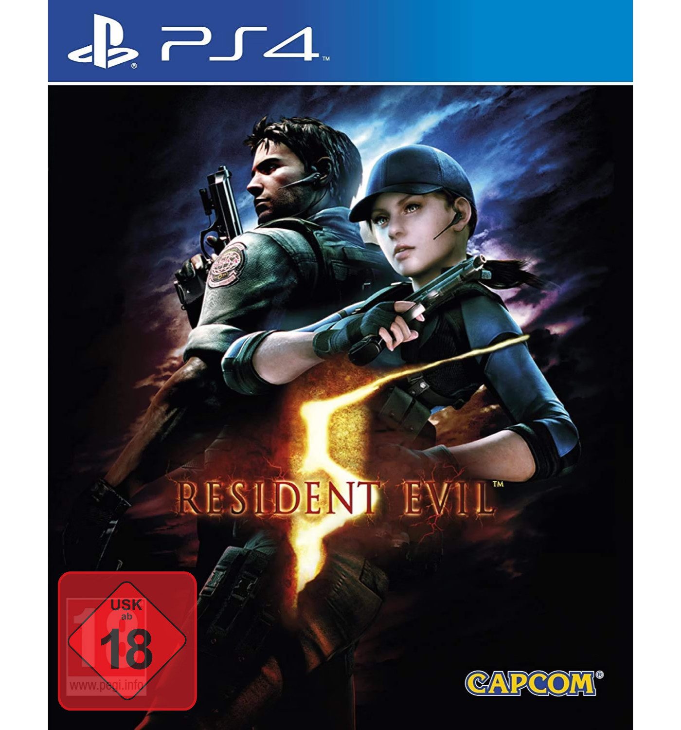 Resident Evil 5 [PlayStation 4] (Blu-ray Disc), PlayStation 4