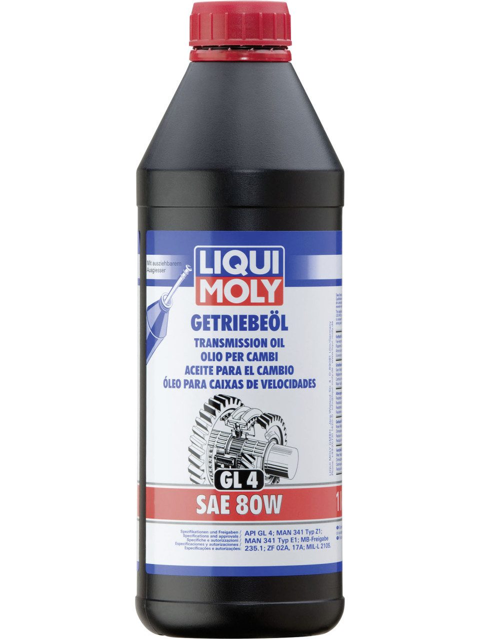 Liqui Moly Getriebeöl Liqui Moly Getriebeöl GL4 80W 1 L
