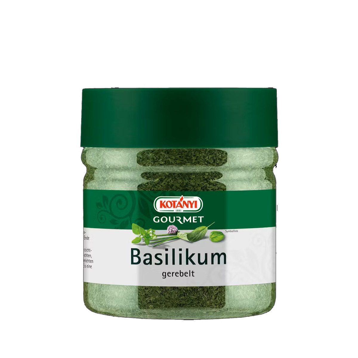 KOTANYI Gewürz, Kotanyi Gourmet Basilikum gerebelt gefriergetrocknet aromatisch 50g