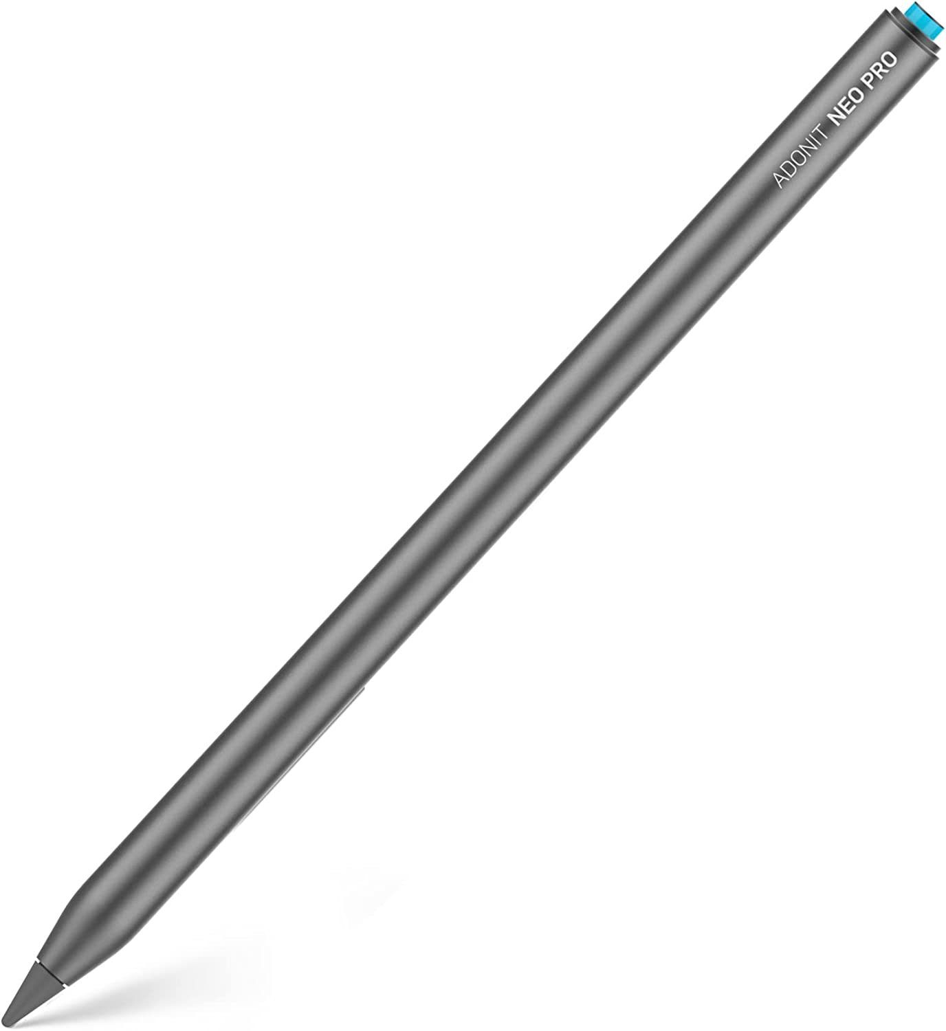 Adonit Eingabestift Neo Pro iPad Stift (iPad Pro / iPad Air / iPad mini Eingabestift) [Magnetische Befestigung / Aufladung]