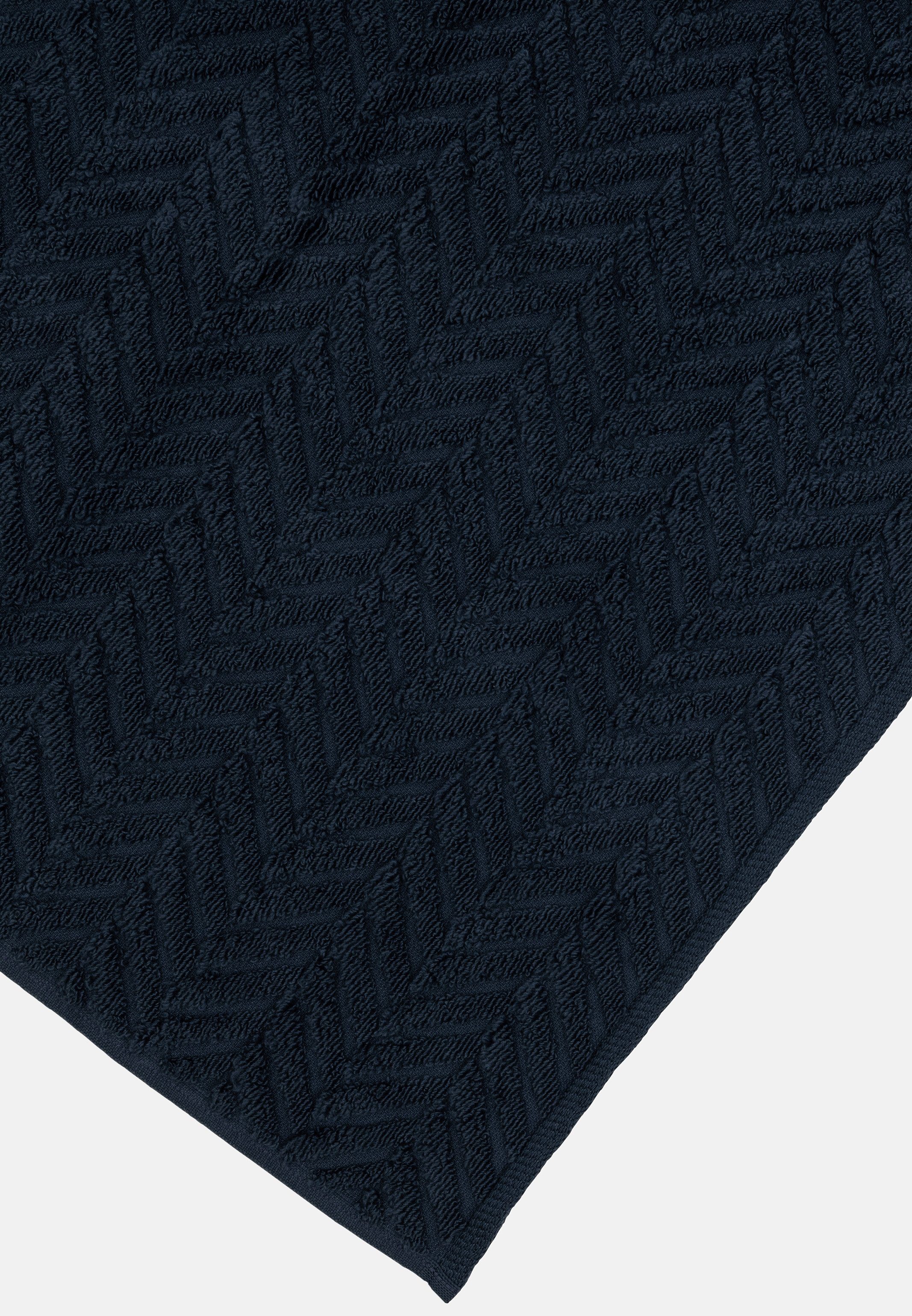 ROSS Handtuch Set Sensual Nachtblau Baumwolle - X Skin, (Spar-Set, Set 2 Walkfrottee, 2-tlg), im Duschtuch - Schnelltrocknend