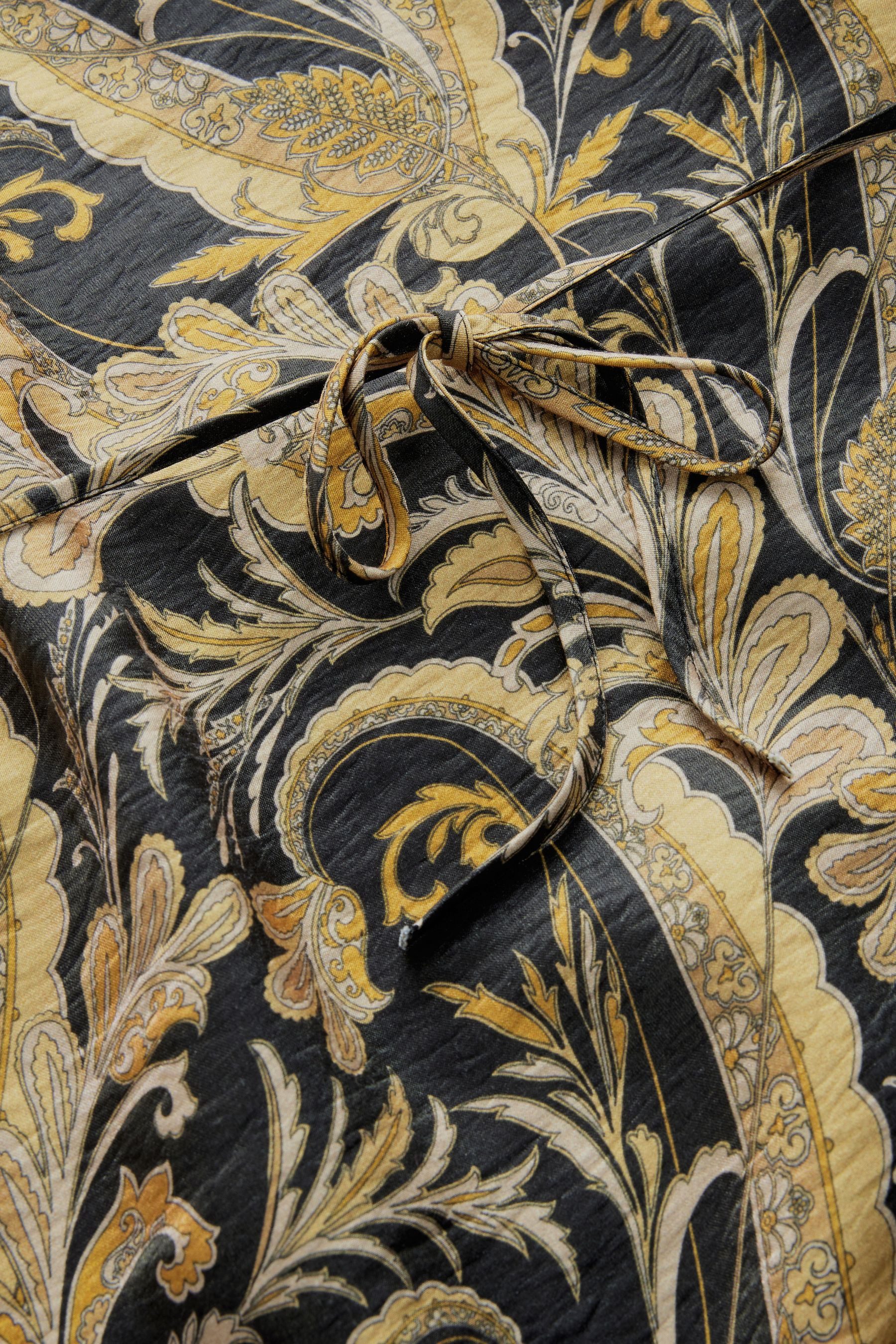 Next Maxi Dress Festive maxi dress with V-neck, kaftan look (1-piece)