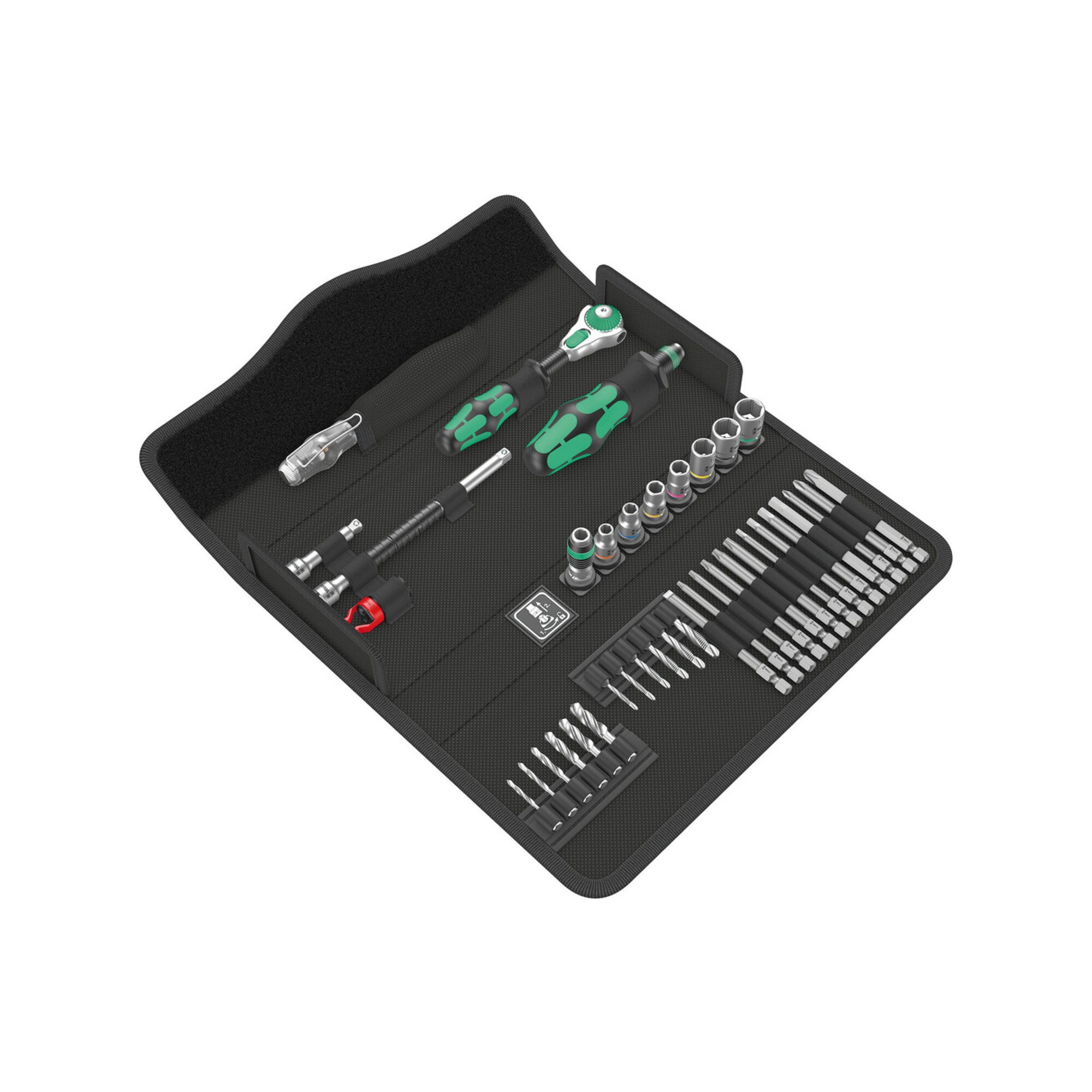 Wera Werkzeugkoffer Wera Kraftform Kompakt M 1 Metall, 39-teilig