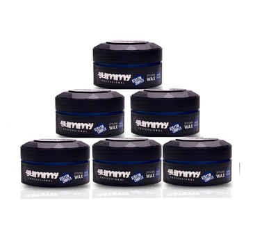 Gummy Professional Haarwachs Fonex Gummy Styling Wax Hard Finish Extra Stark 6er Set je 150 ml