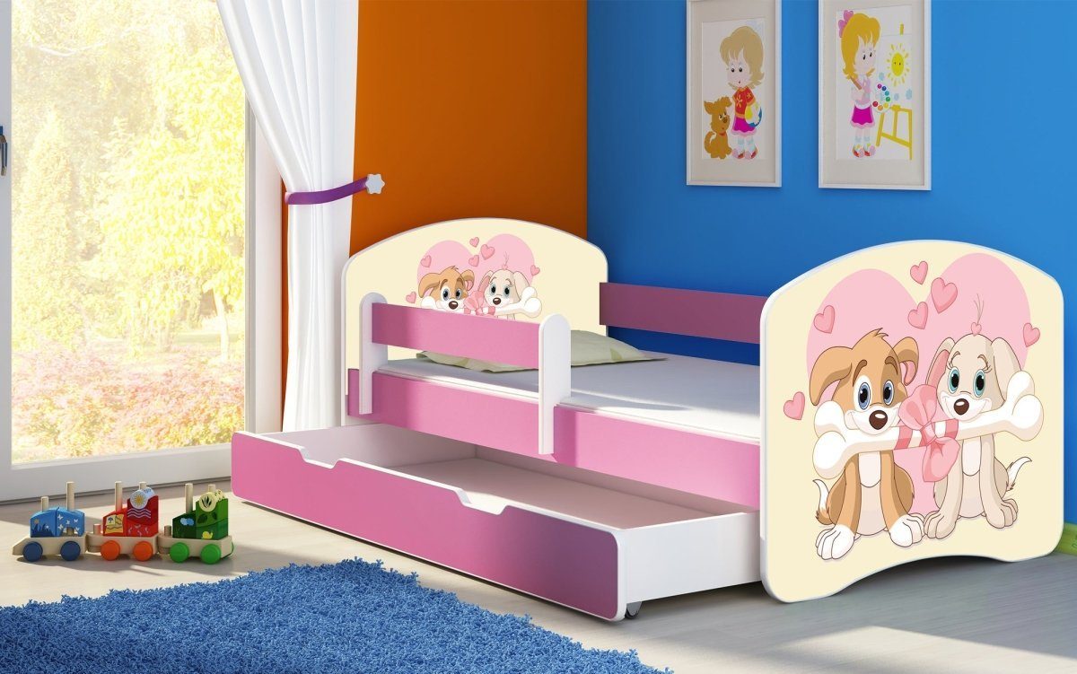 Luxusbetten24 Kinderbett Dream, mit verschiedenen Motiven