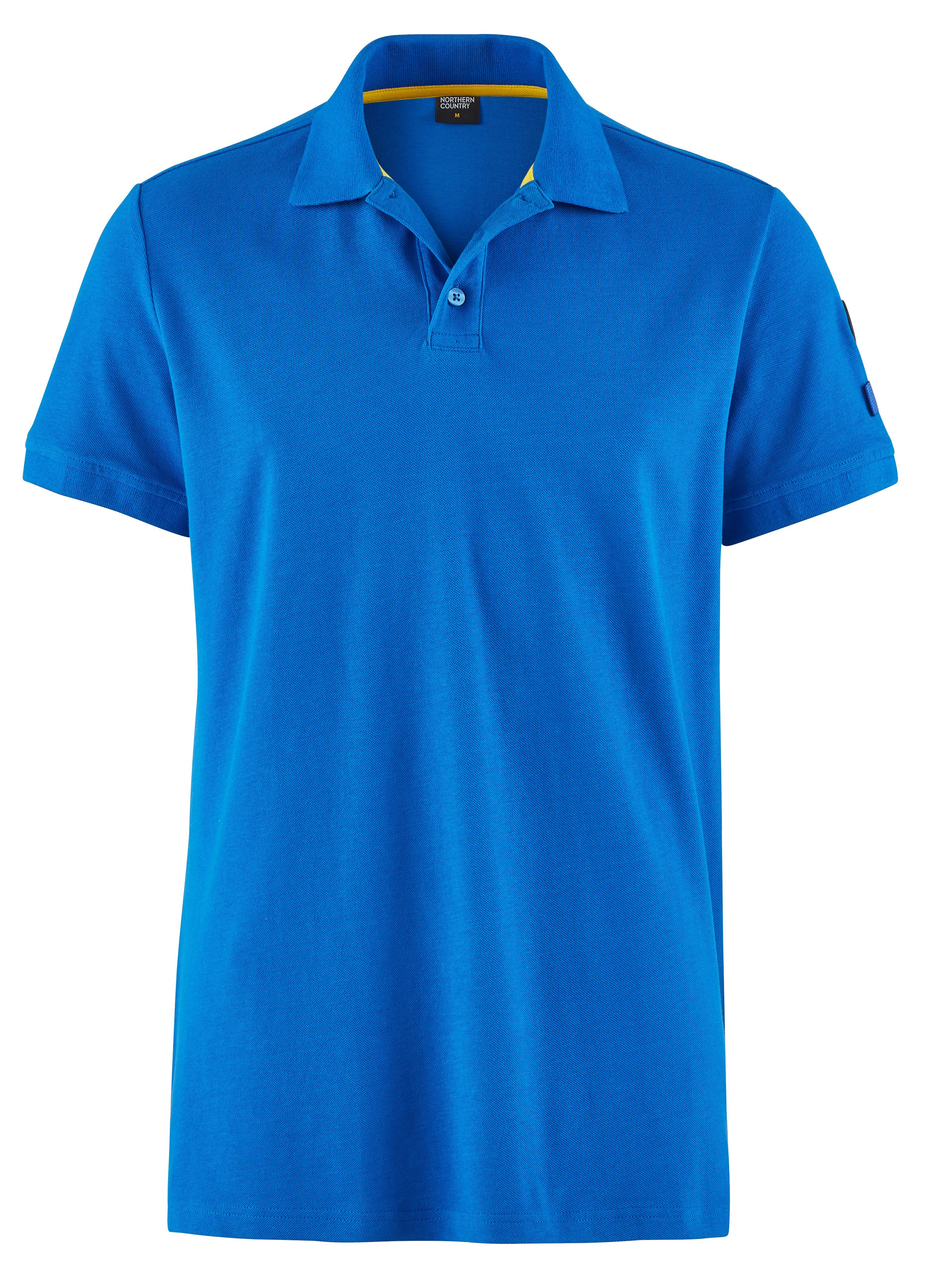 Northern Country Poloshirt zum Arbeiten, angenehmes Tragegefühl, mit Stifthalter am Arm Lapis Blue | Poloshirts