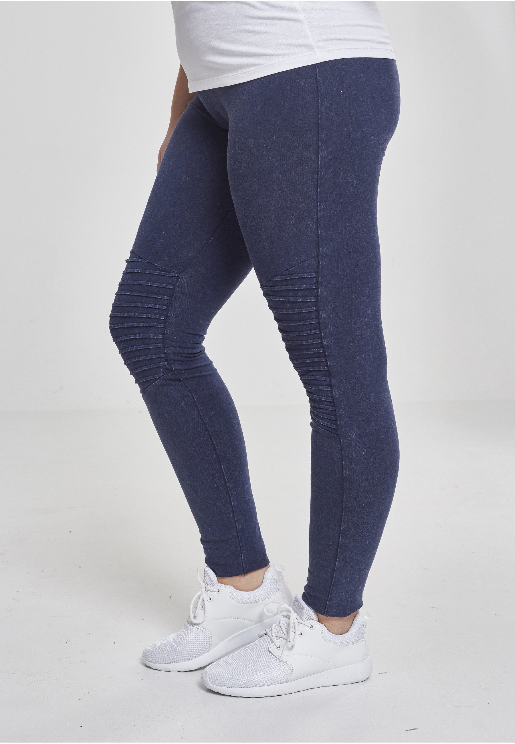 URBAN CLASSICS Leggings Urban Classics Damen Ladies Denim Jersey Leggings (1-tlg)