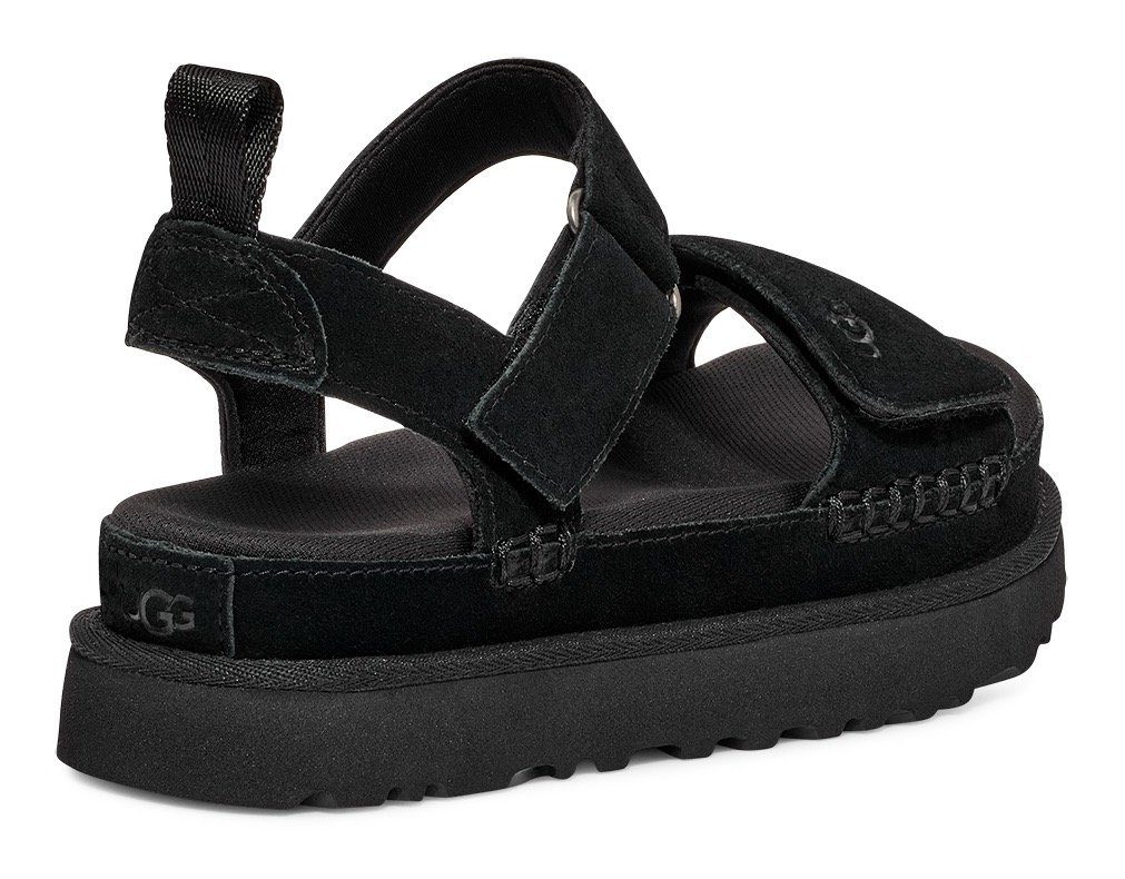 UGG W GOLDENSTAR Plateausandale, Plateausandale, Sandalette mit Klettversch günstig online kaufen
