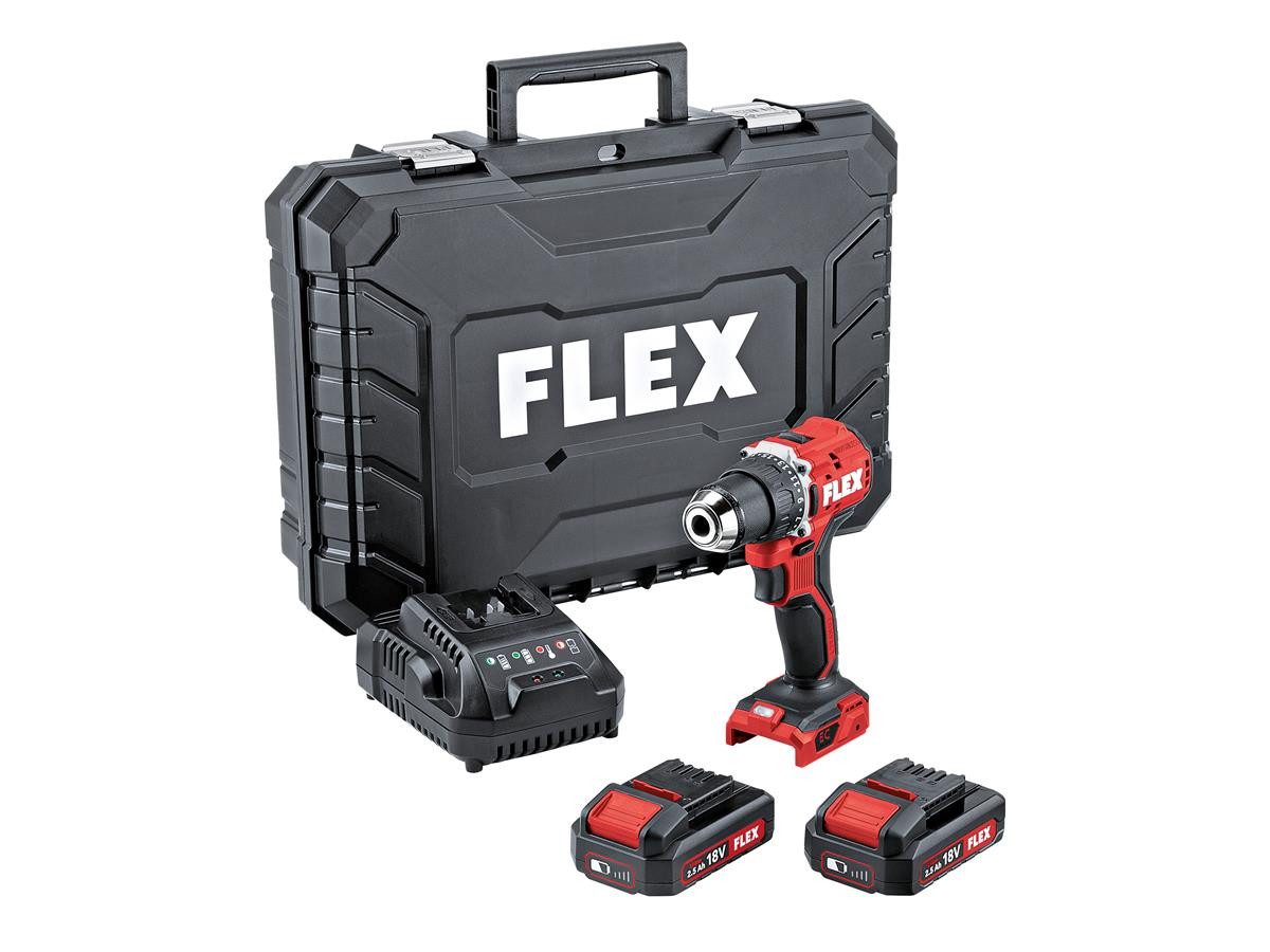 Flex Akku-Bohrschrauber DD 2G 18.0-EC LD/2.5 Set, max. 1800 U/min