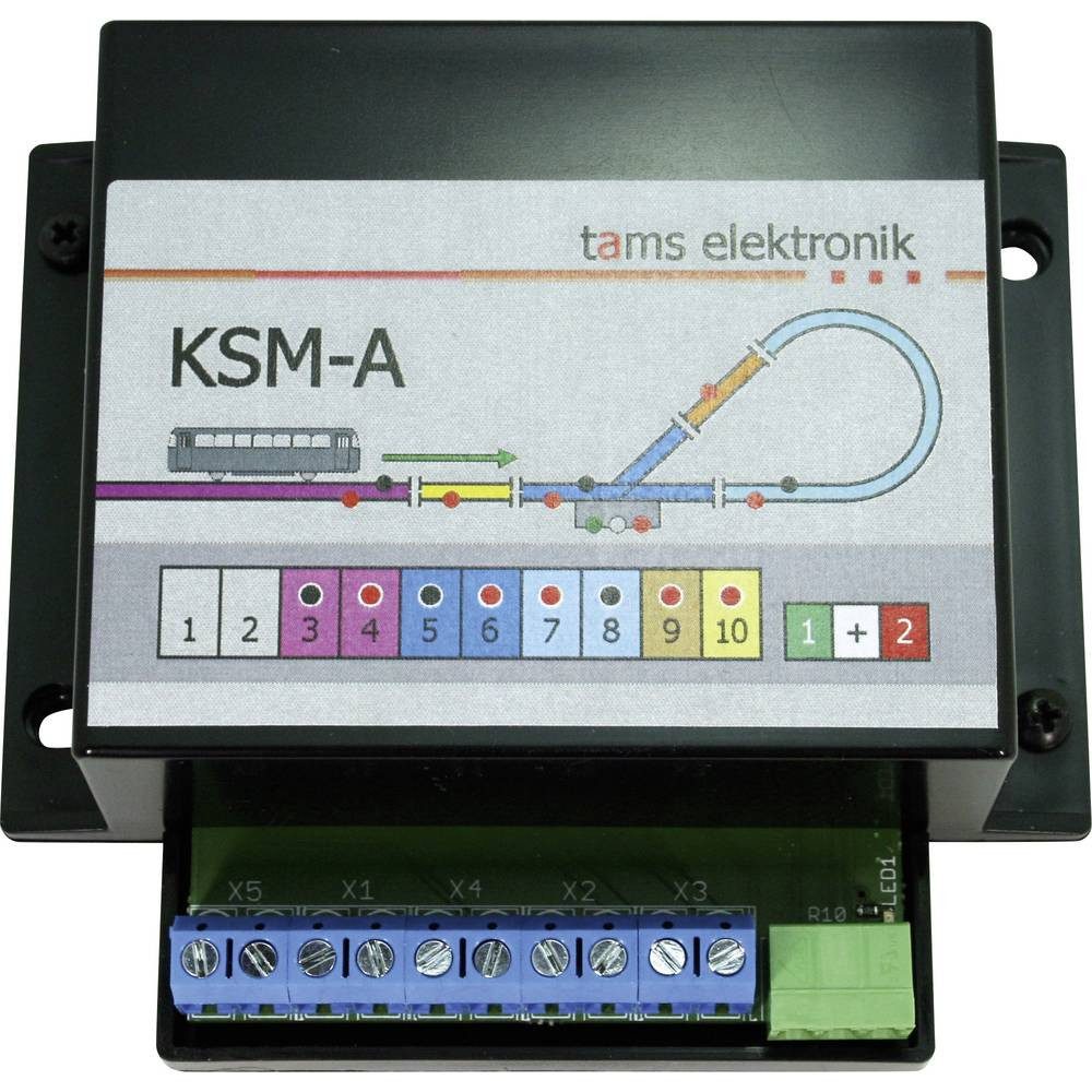 TAMS Elektronik Modelleisenbahn-Fahrregler 51-06107-01 KSM-A Kehrschleifensteuerung Zubehör
