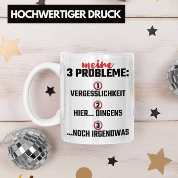 Trendation Tasse Ehemann Tasse Geschenk Mann Spruch Tasse Vergesslich Meine 3 Probleme