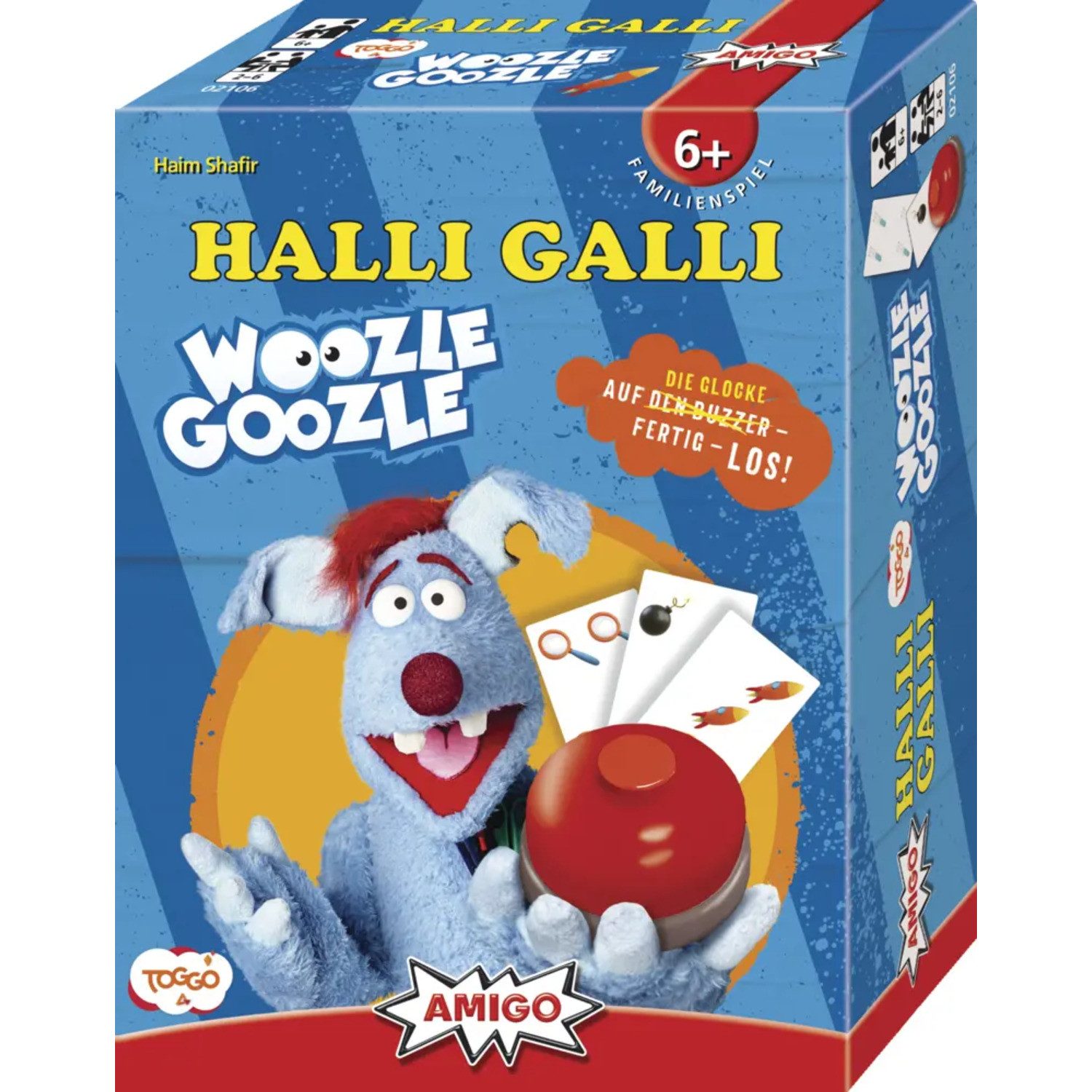 Spiel Halli Galli Woozle Goozle (Kinderspiel)