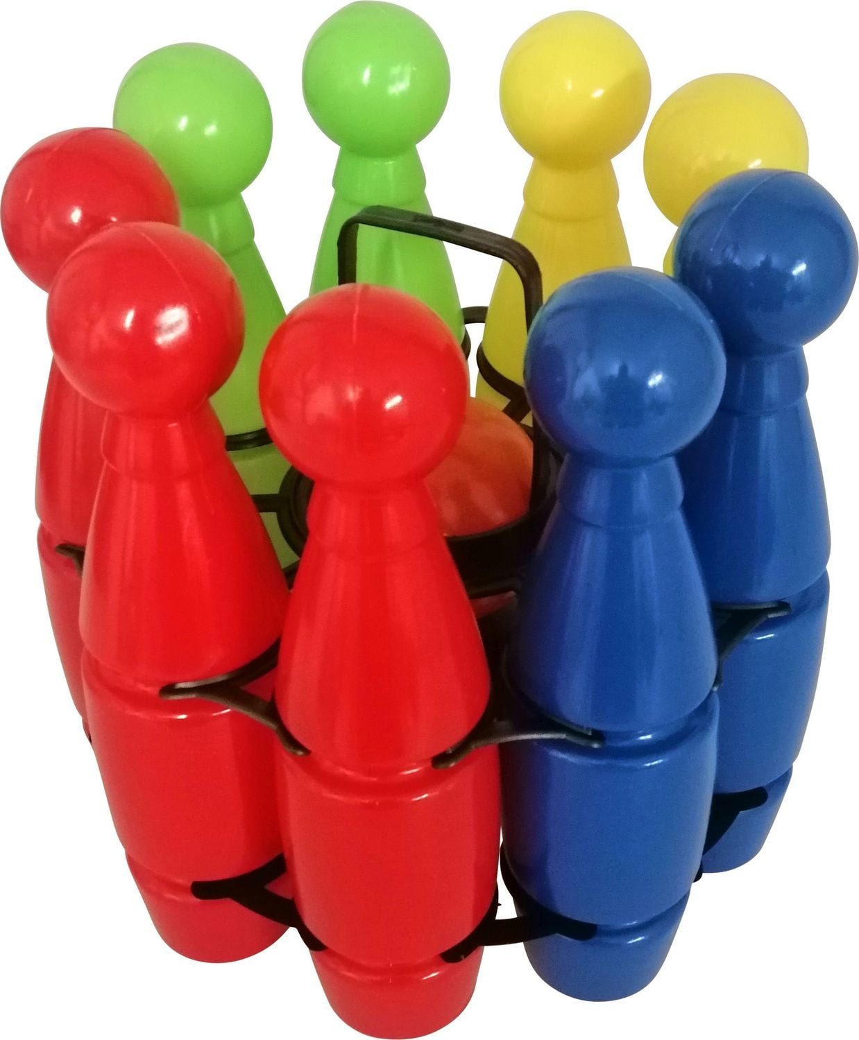 Spiel Kegelspiel Kunststoff 9 Kegel