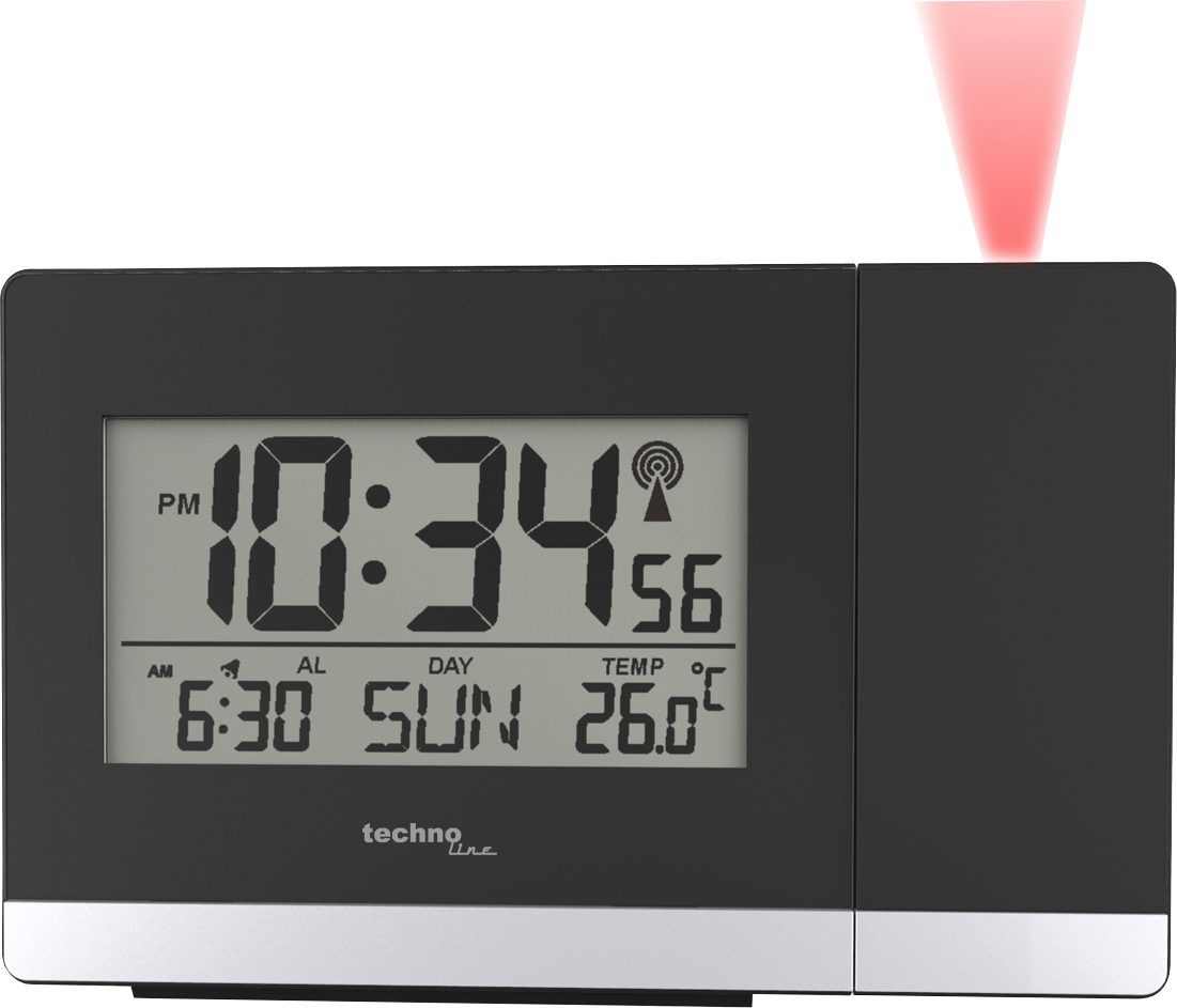 technoline Projektionswecker WT 536 mit Innentemperaturanzeige günstig online kaufen