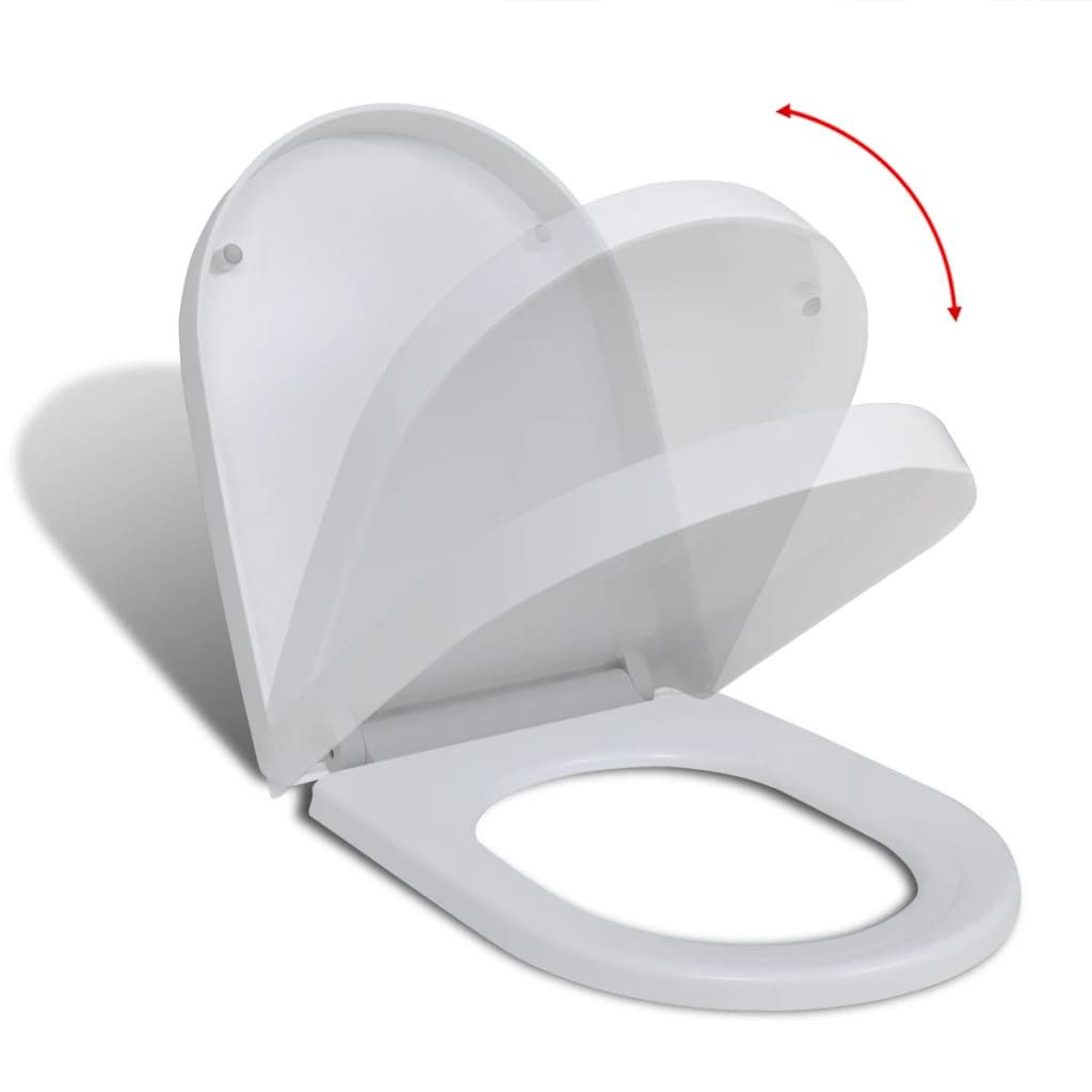 vidaXL WC-Sitz Toilettensitz mit Absenkautomatik und günstig online kaufen