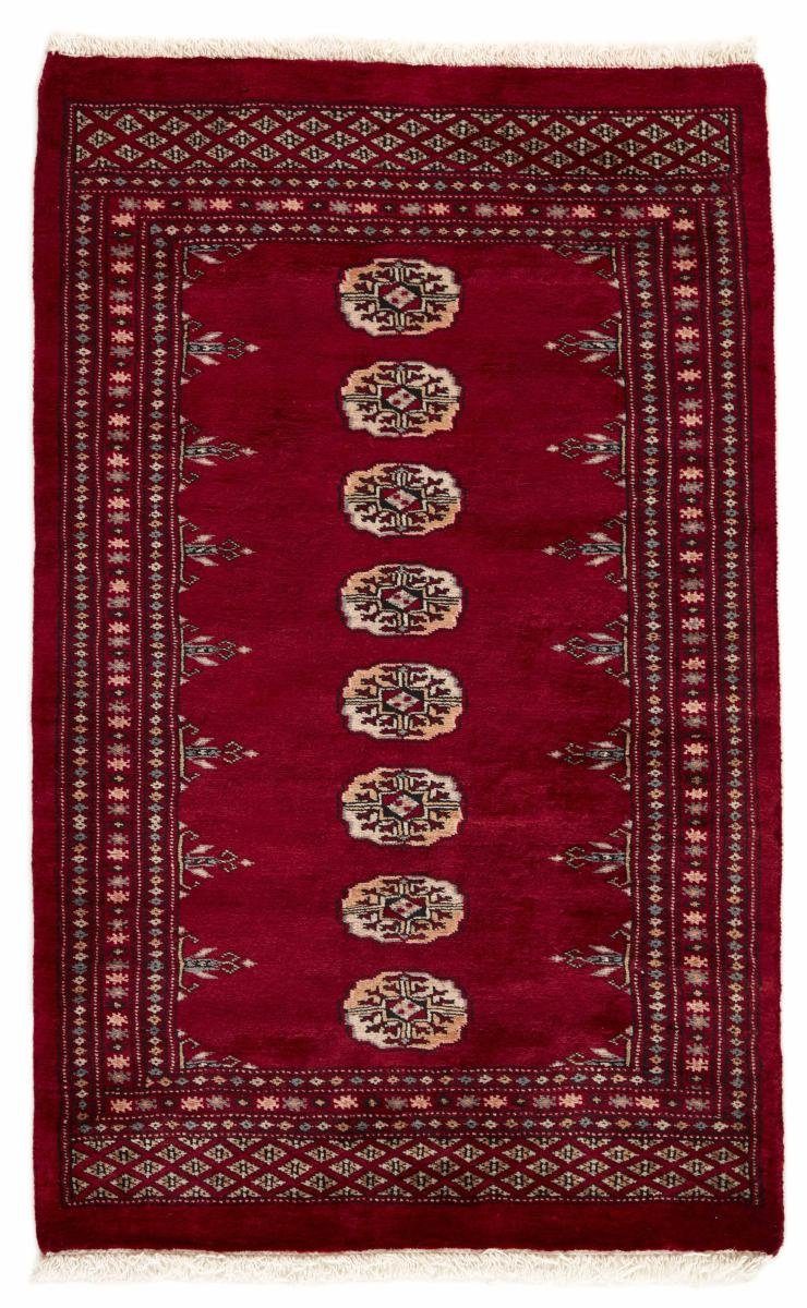 Orientteppich Pakistan Buchara 3ply 79x124 Handgeknüpfter Orientteppich, Nain Trading, rechteckig, Höhe: 8 mm