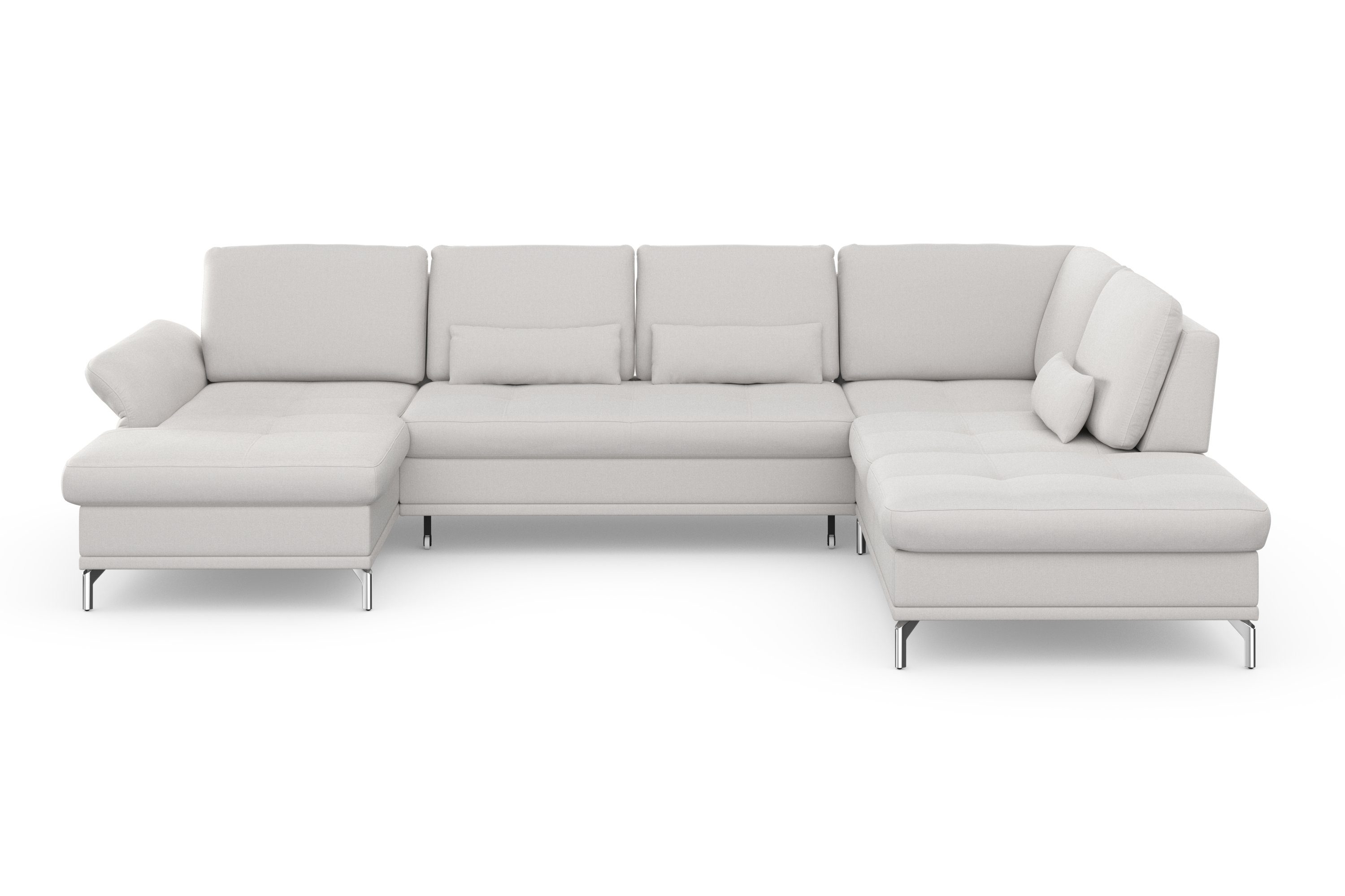 INOSIGN Wohnlandschaft "Palm Beach U-Form" Federkern, mit Sitztiefenverstel günstig online kaufen