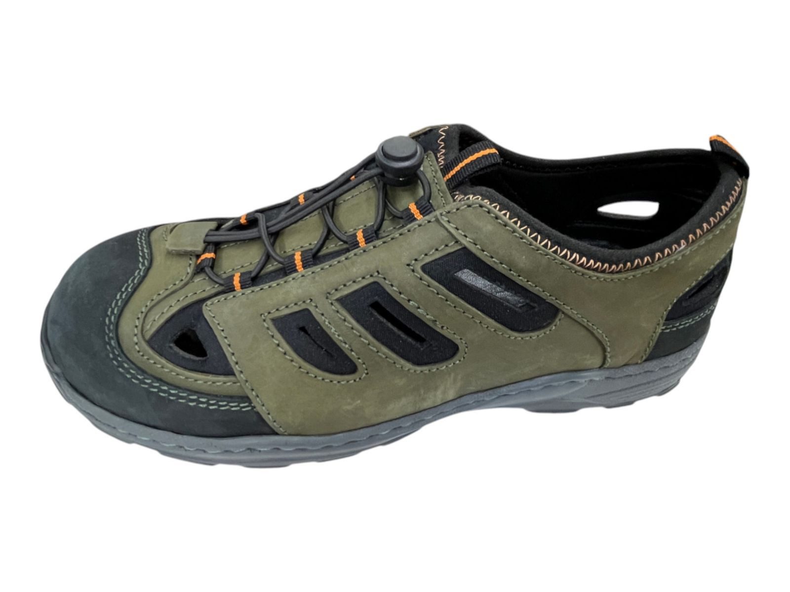 Manitu Manitu Herren Slipper 620013-07 grün Slipper