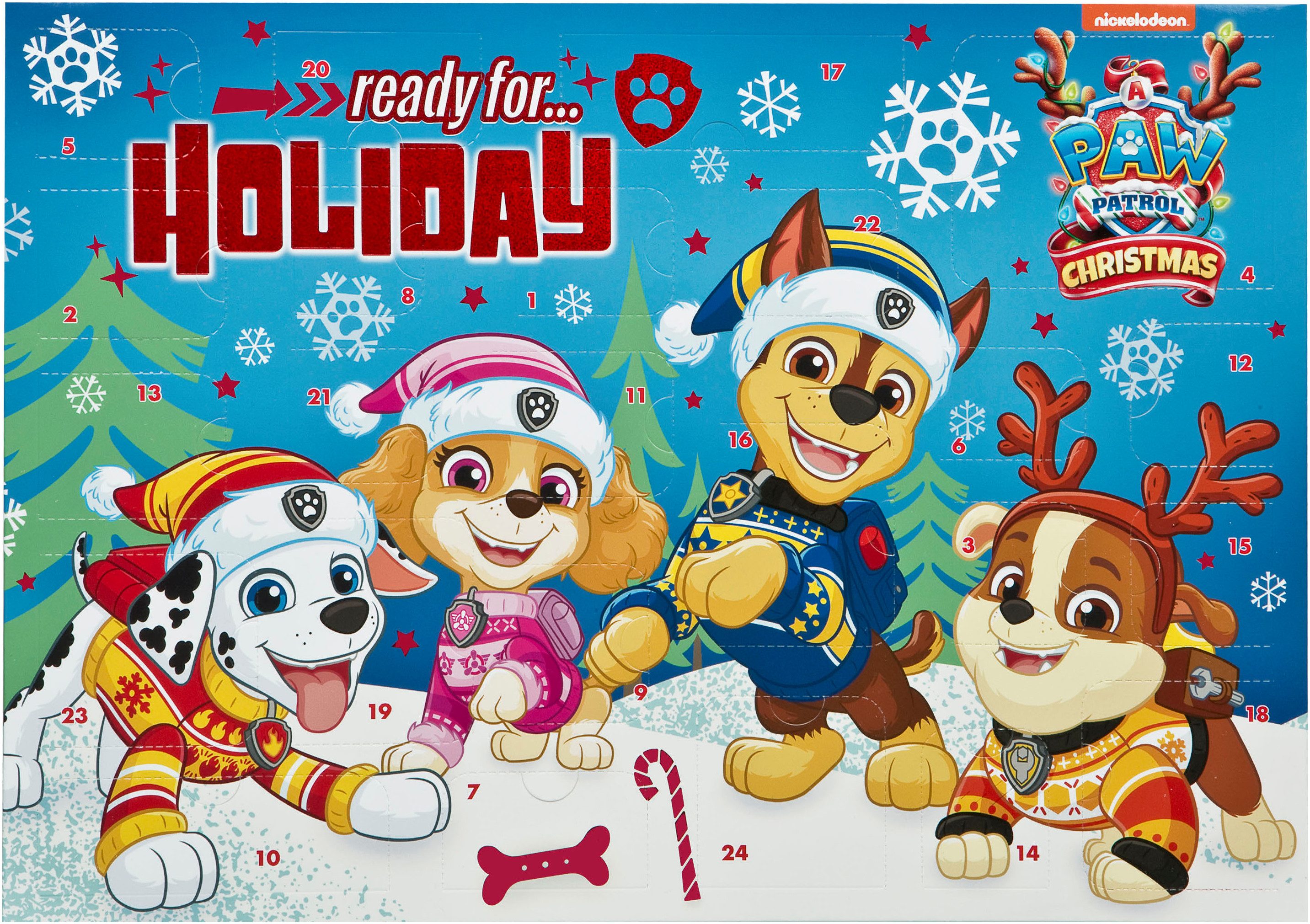 UNDERCOVER Spielzeug-Adventskalender Paw Patrol (24-tlg)